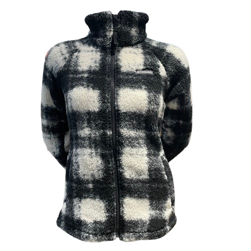 W BIG TIMBER PEAK FS PRINTED SHERPA FZ nOIR