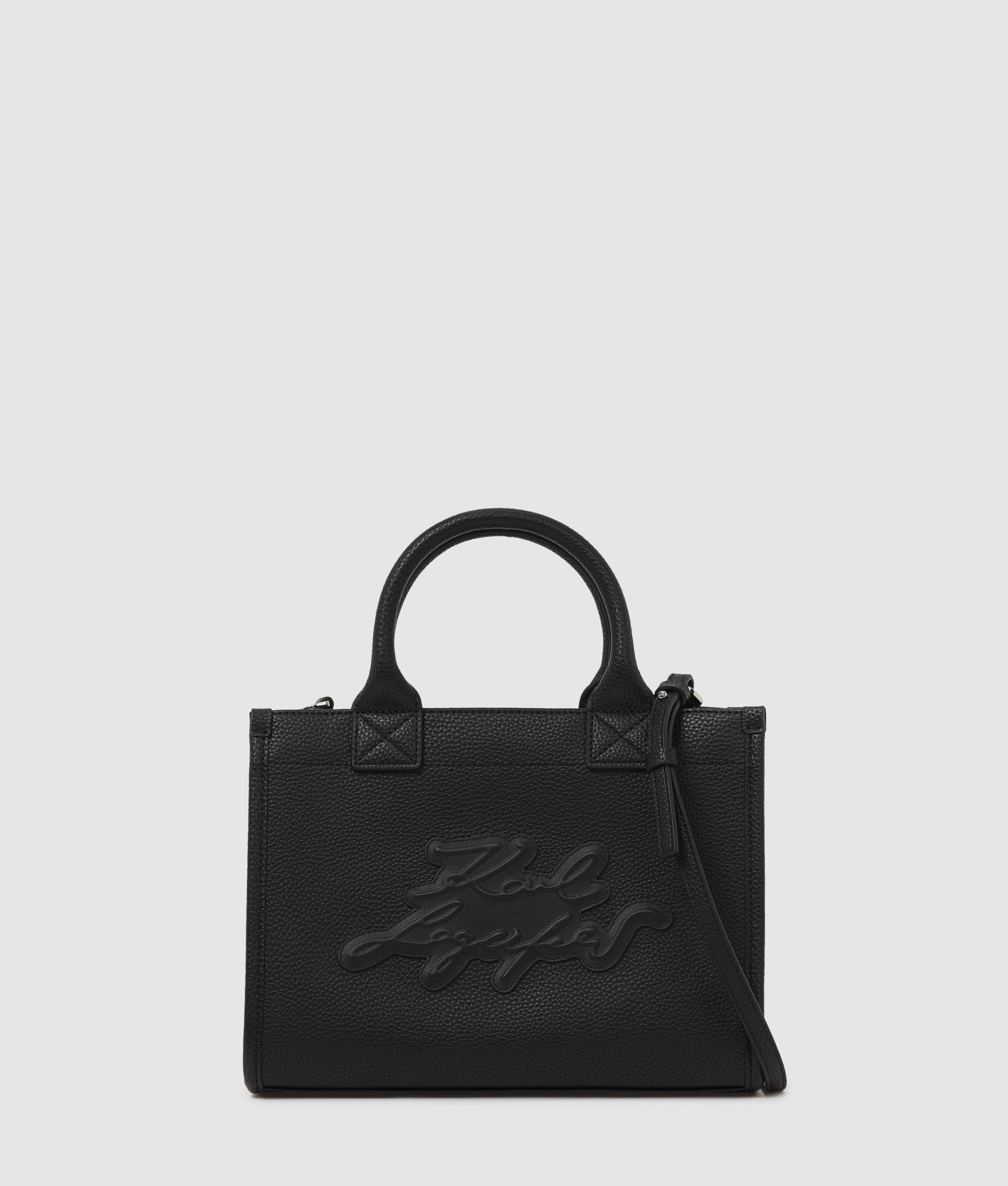 K/SHOPPER TEXT SMALL TOTE