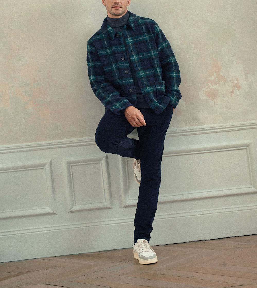 Blouson Raph Navy/Green