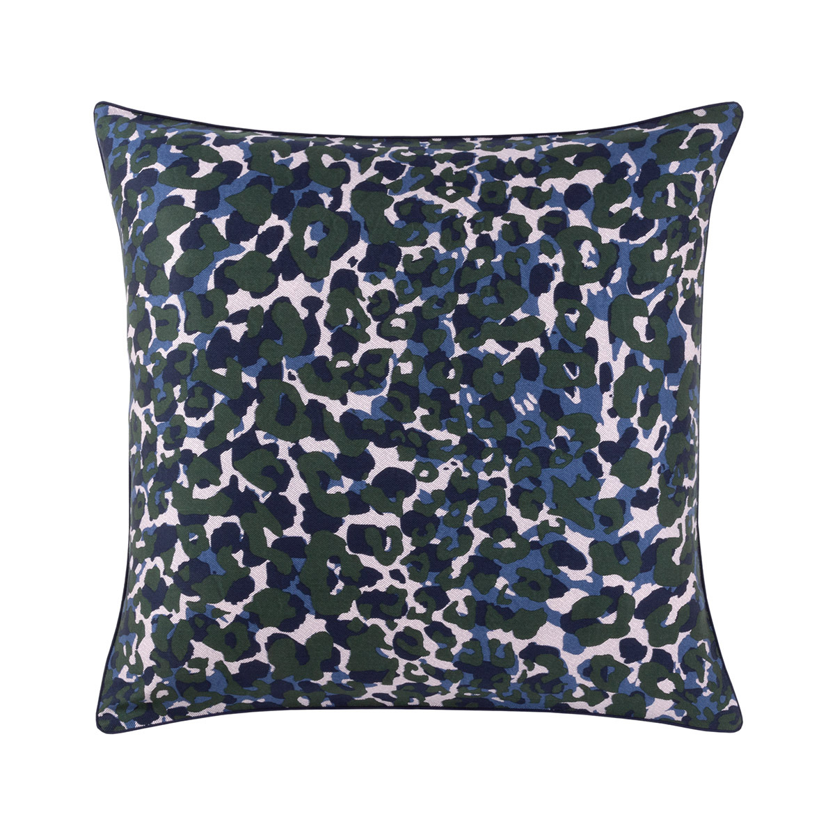 Kenzo - Taie d'oreiller en satin multicouleurs, K Pansa