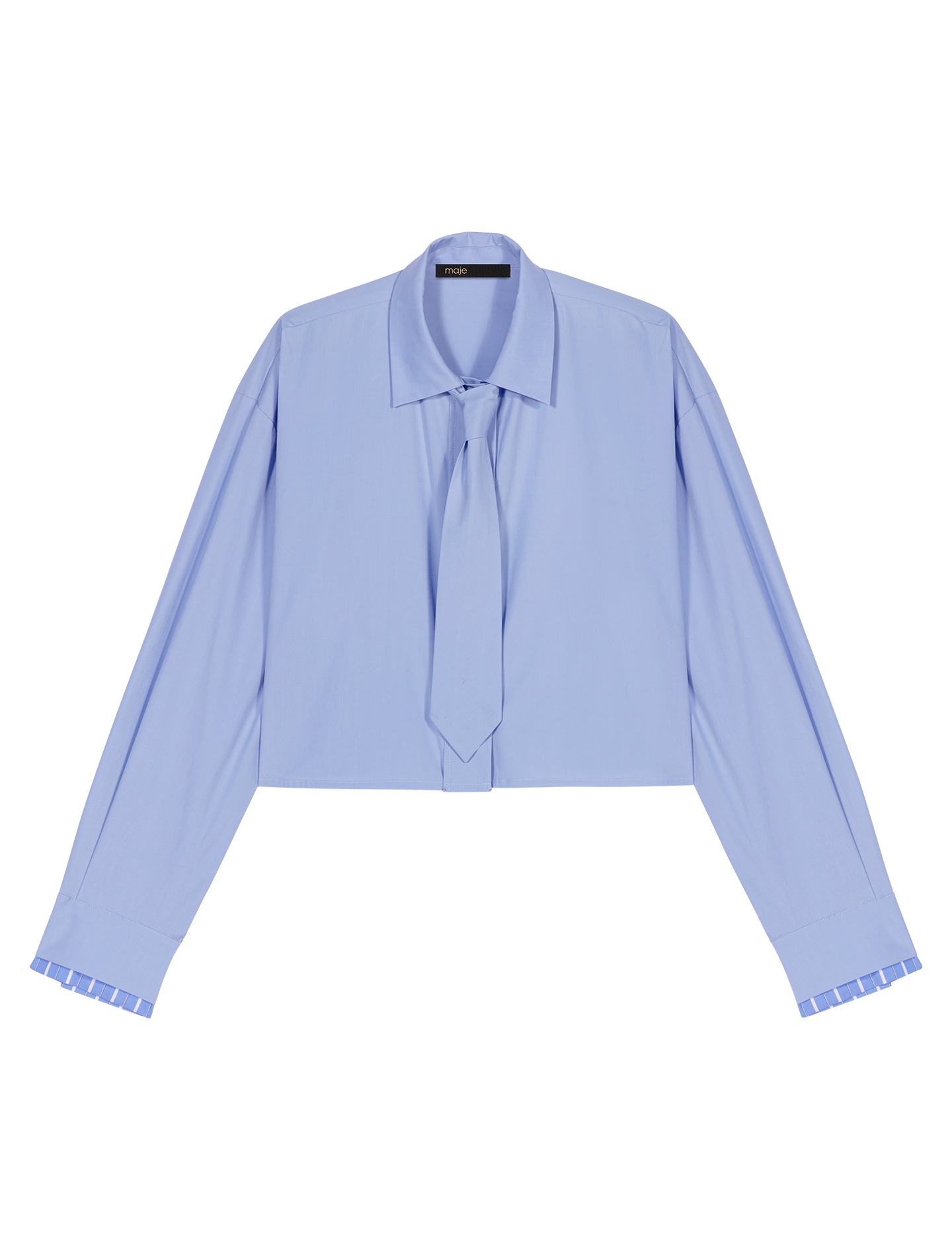 Chemise avec cravate amovible