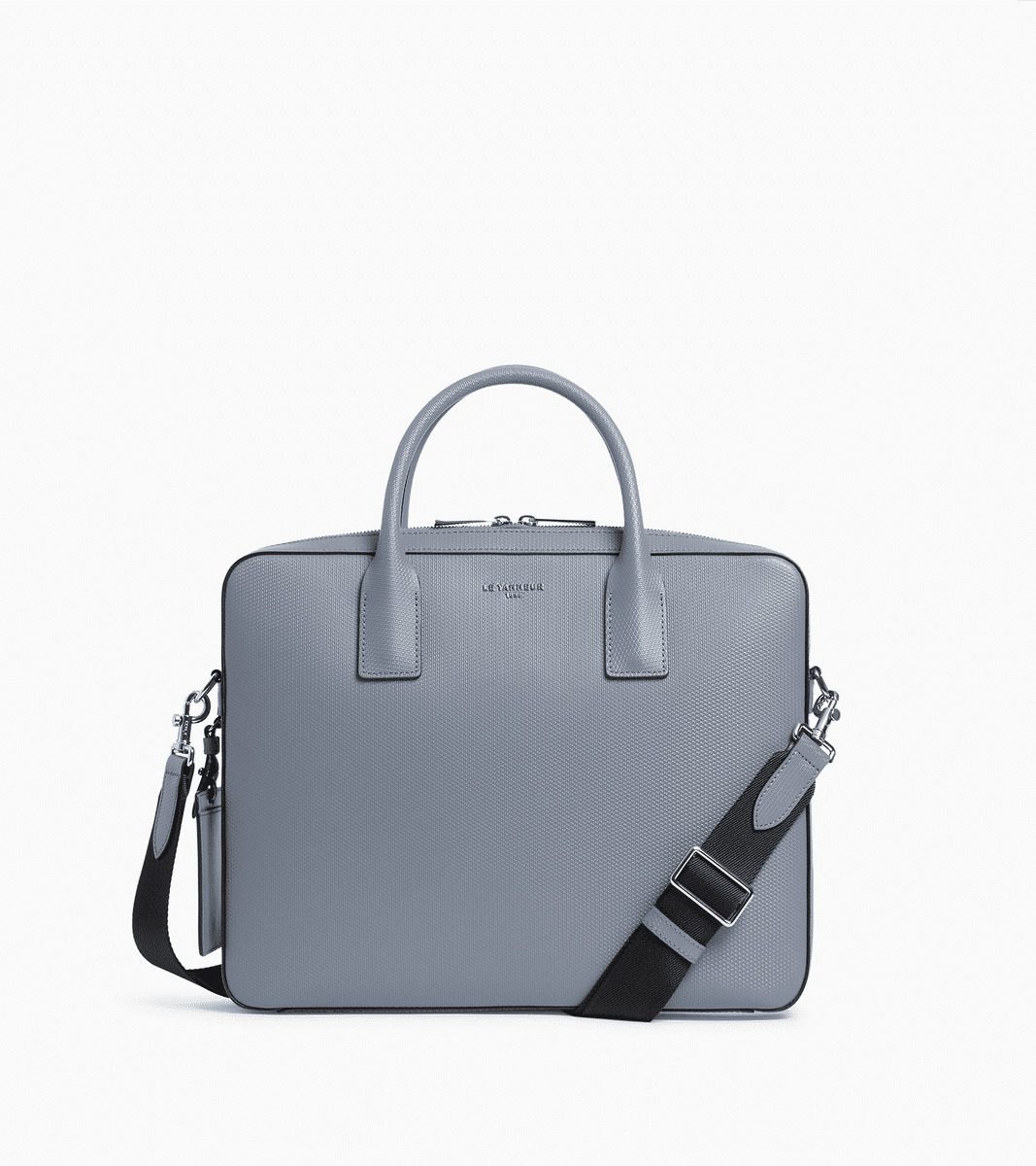 Porte document slim 14" Emile en cuir signature T