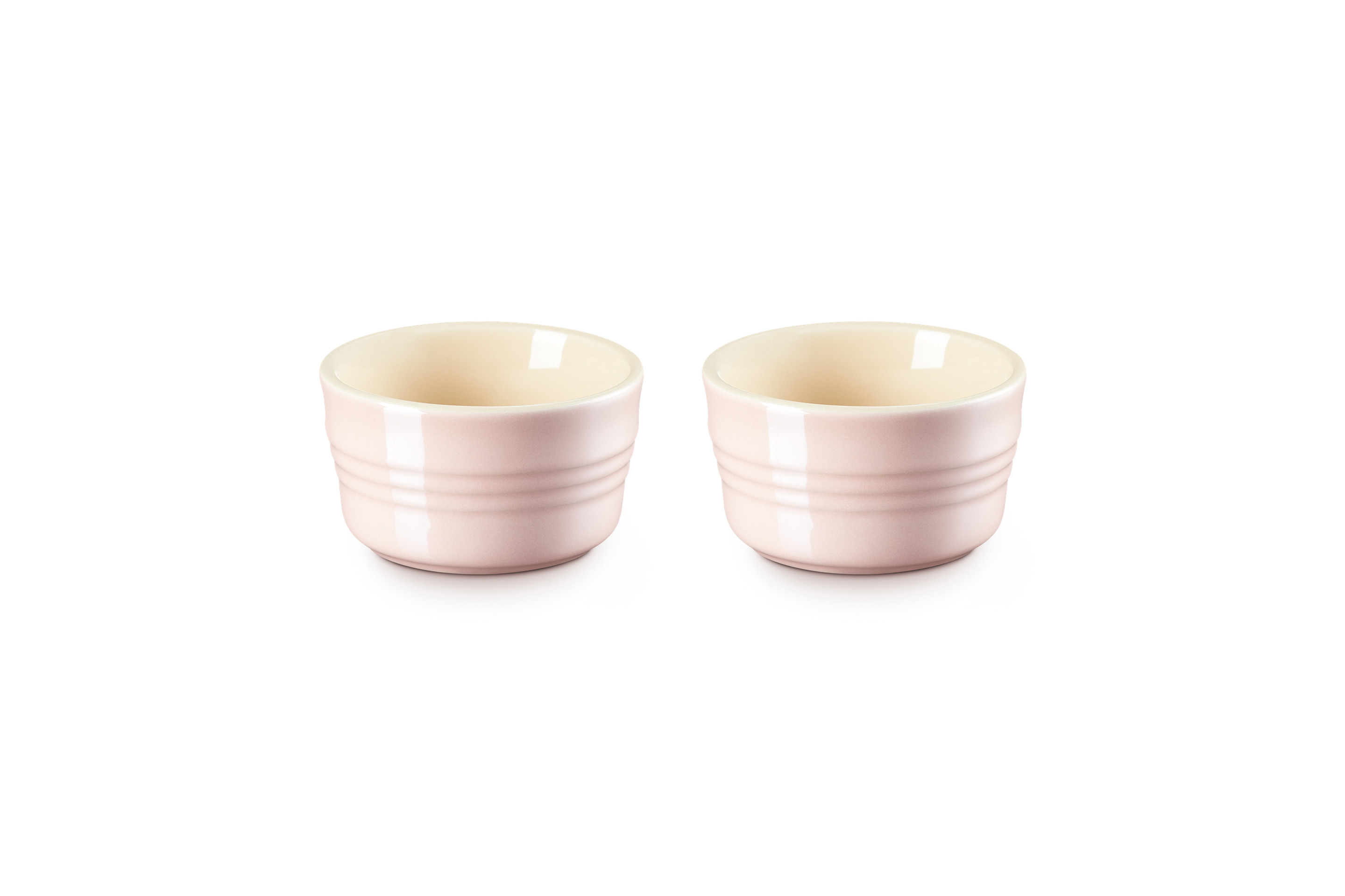 Set de 2 ramequins 240ml en céramique chiffon pink
