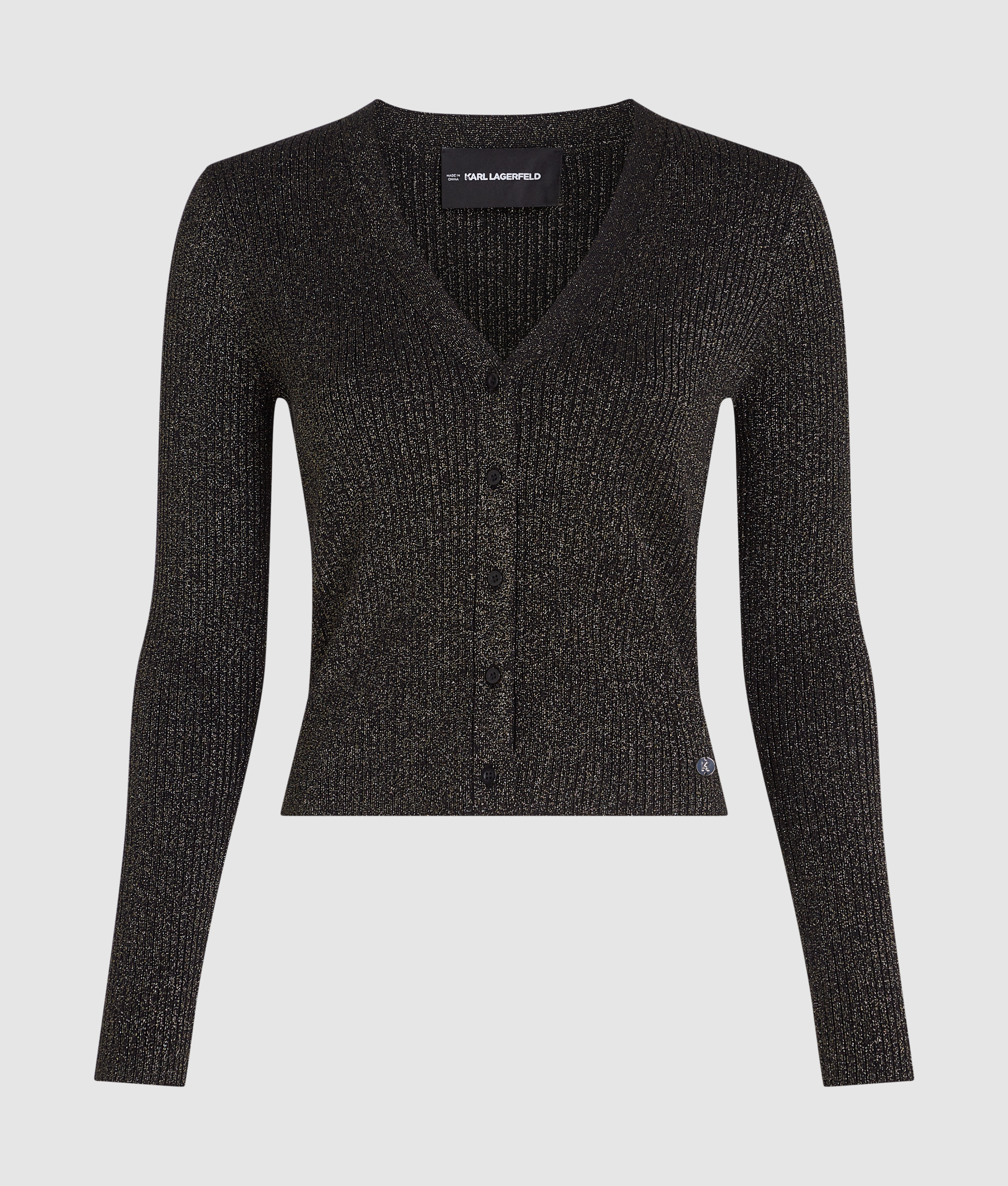 LUREX KNIT CARDIGAN