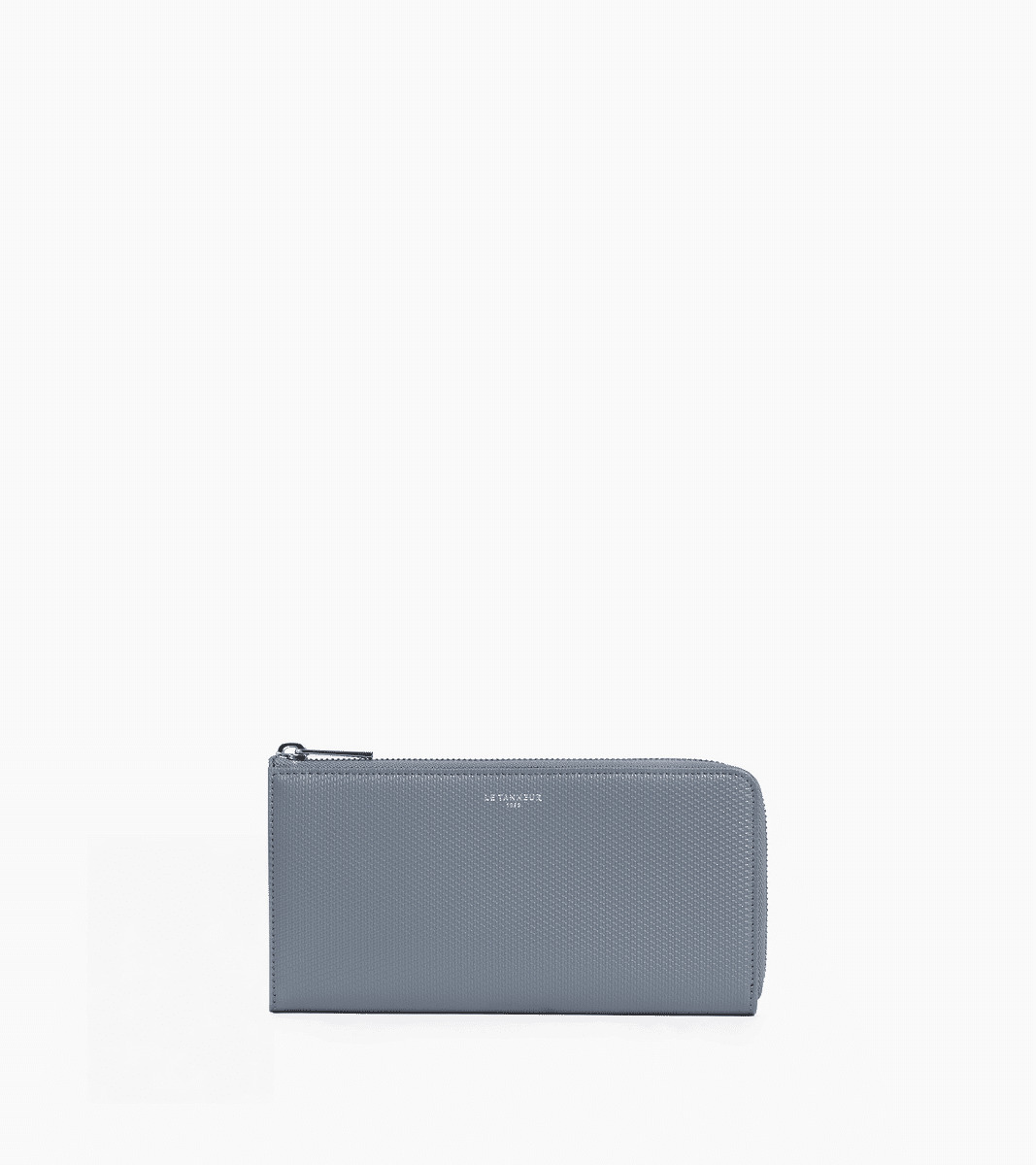 Compagnon zippé Emilie en cuir signature T