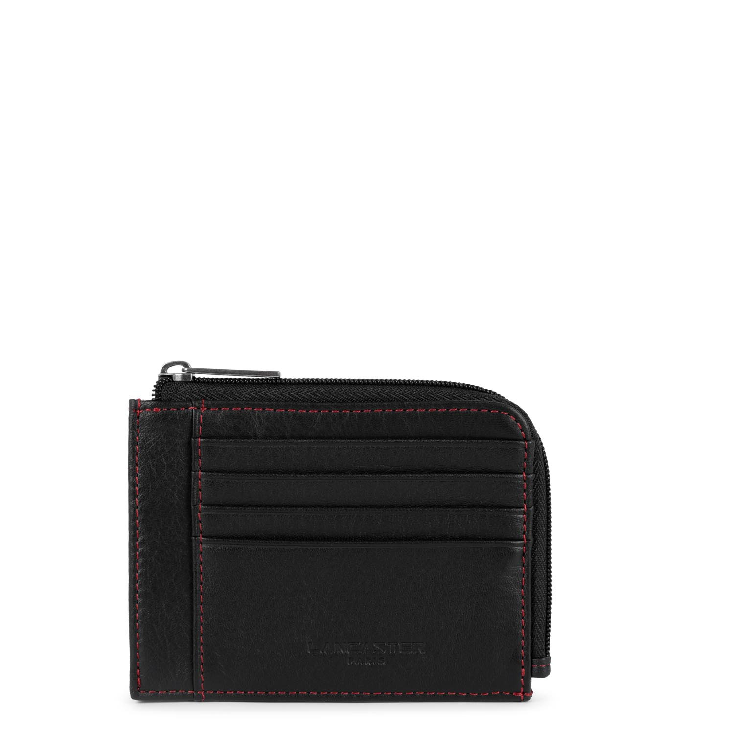 Porte-cartes Zippé Soft Vintage Homme