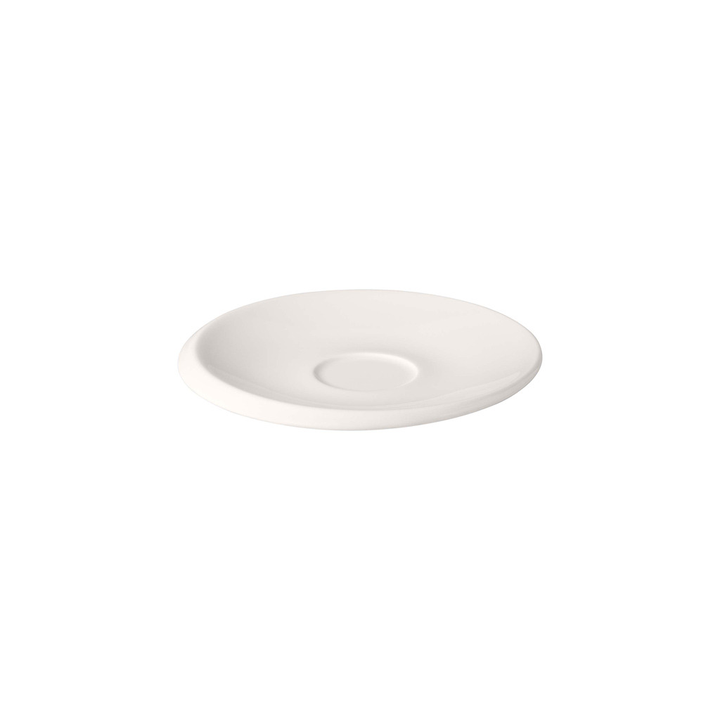 NewMoon - Sous-tasse pour tasse à expresso, blanche, en porcelaine haut de gamme