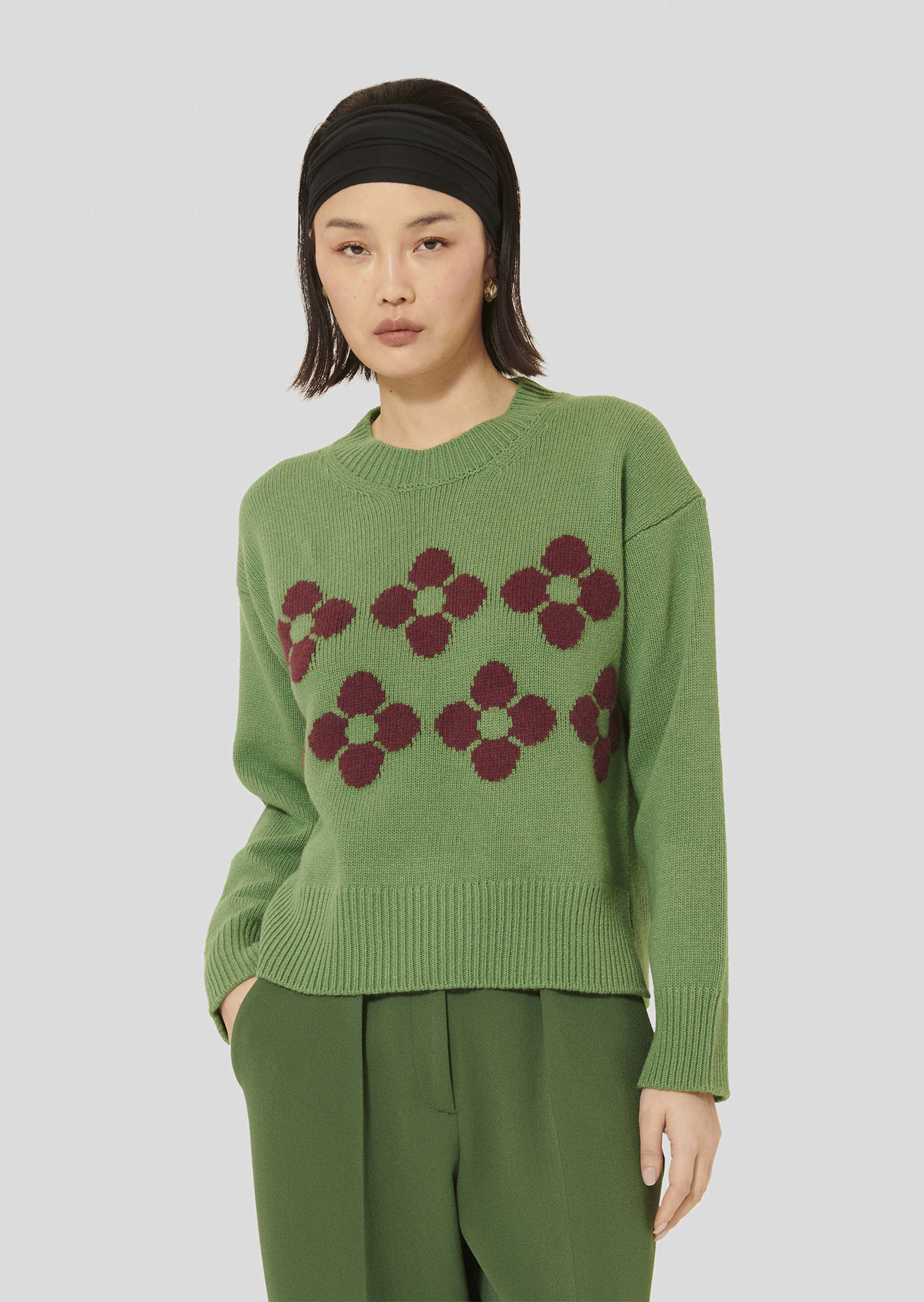 Pull Phelycia-Cactus en Laine
