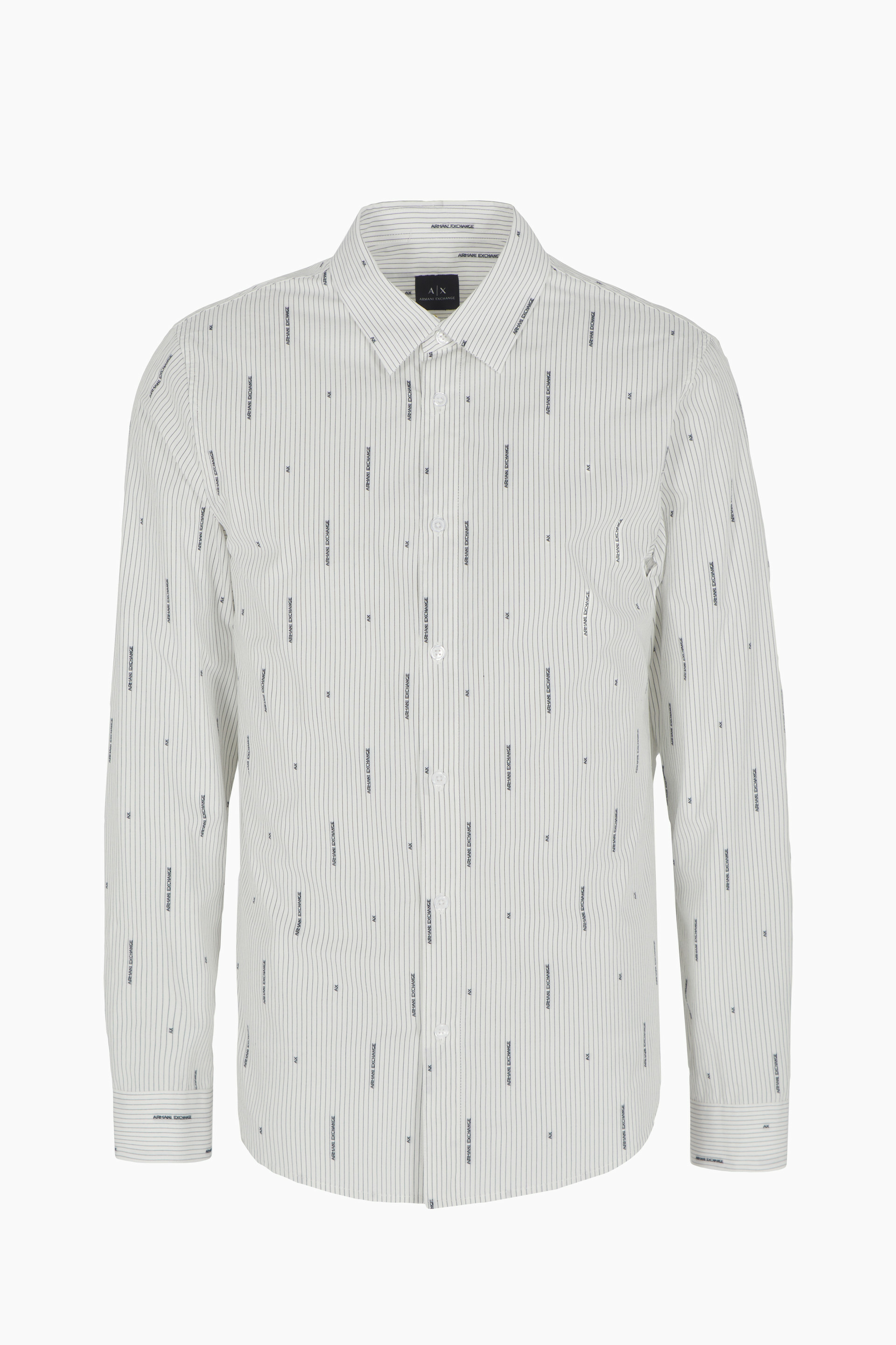 Chemise - lettrage à rayures o.w.