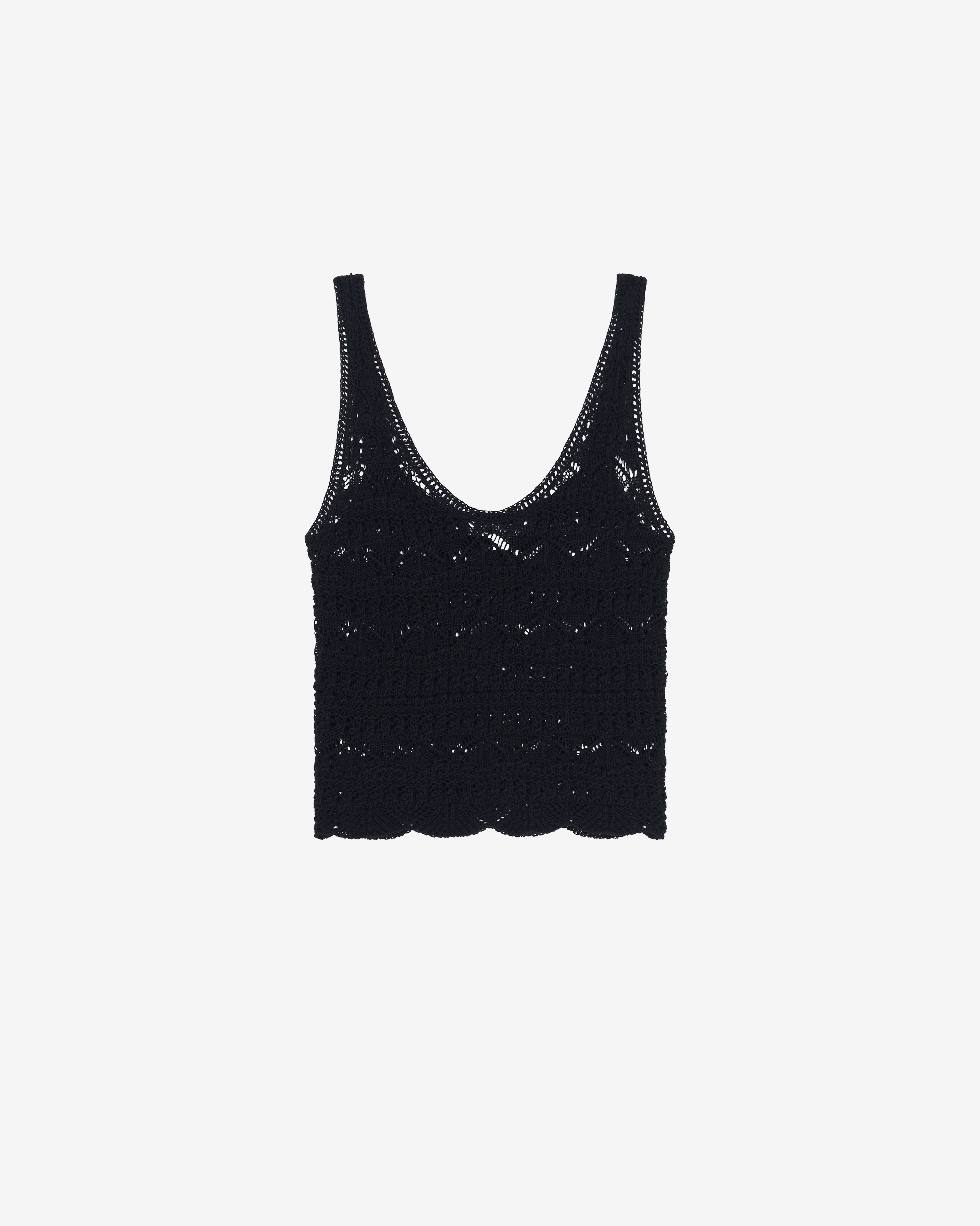 Pull Sans Manche En Lin Melangé Labelle
