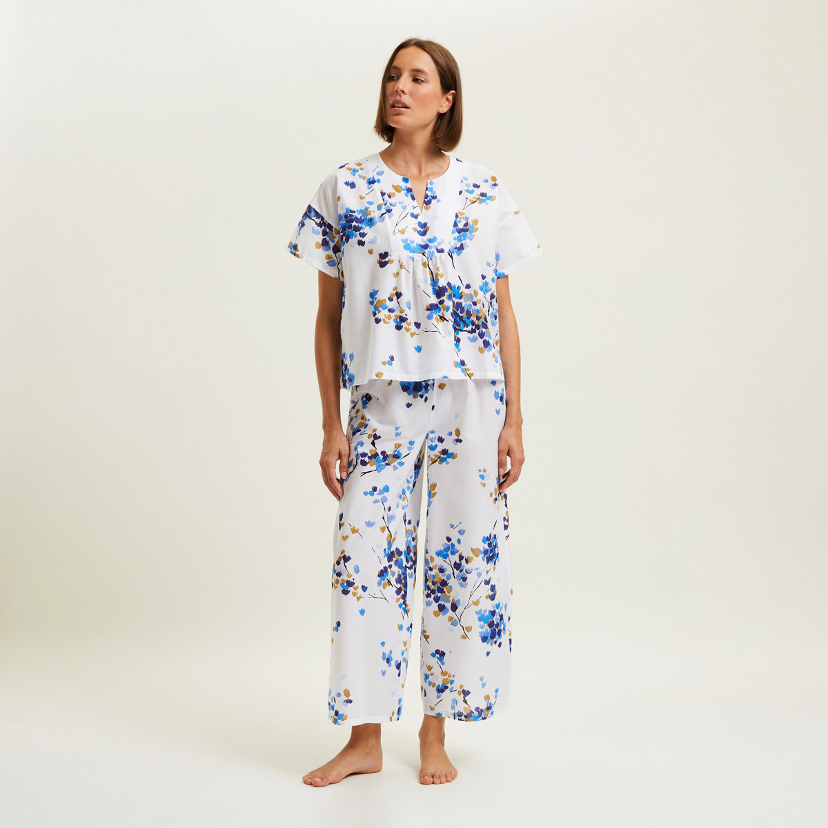 Laurence Tavernier - Pyjama en batiste de coton, Canopée