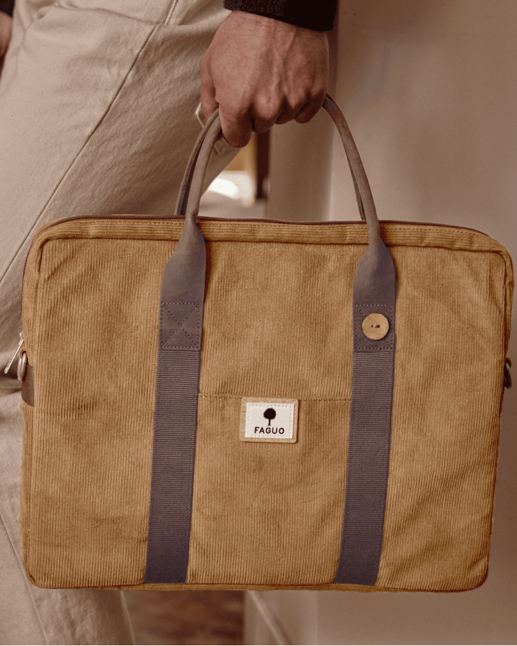 Sac d'ordinateur camel