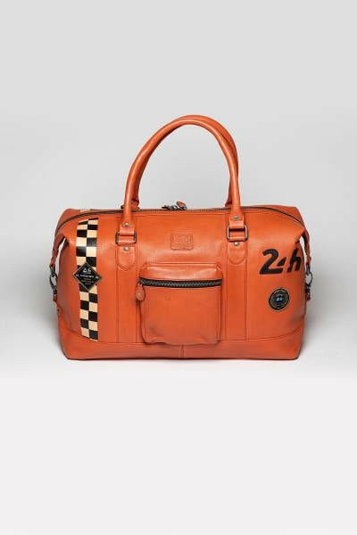 Sac cuir 48H Andy orange