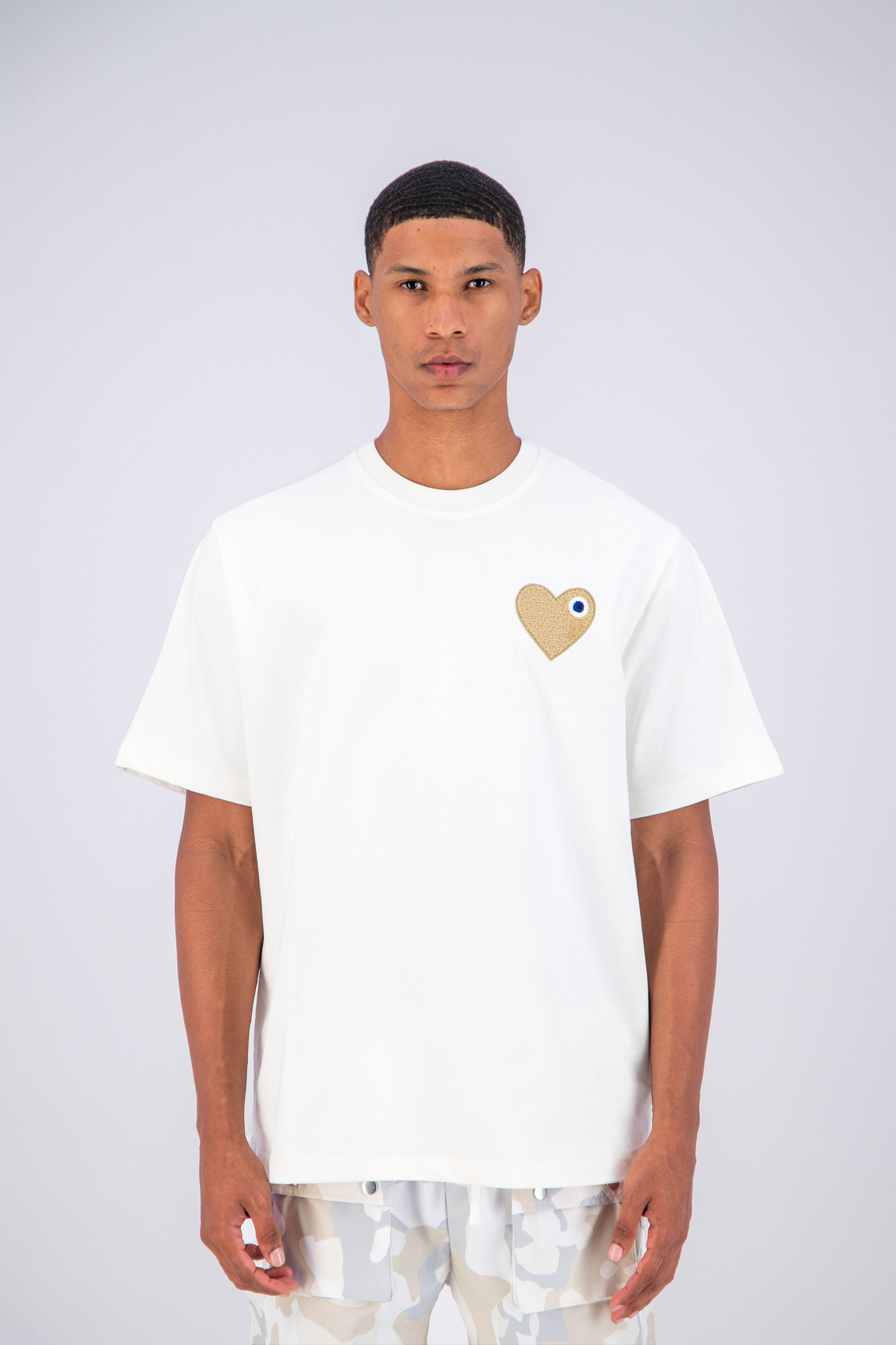 T-SHIRT COEUR CHIC