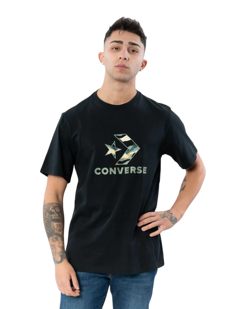 Winter Star Chevron T-shirt blanc