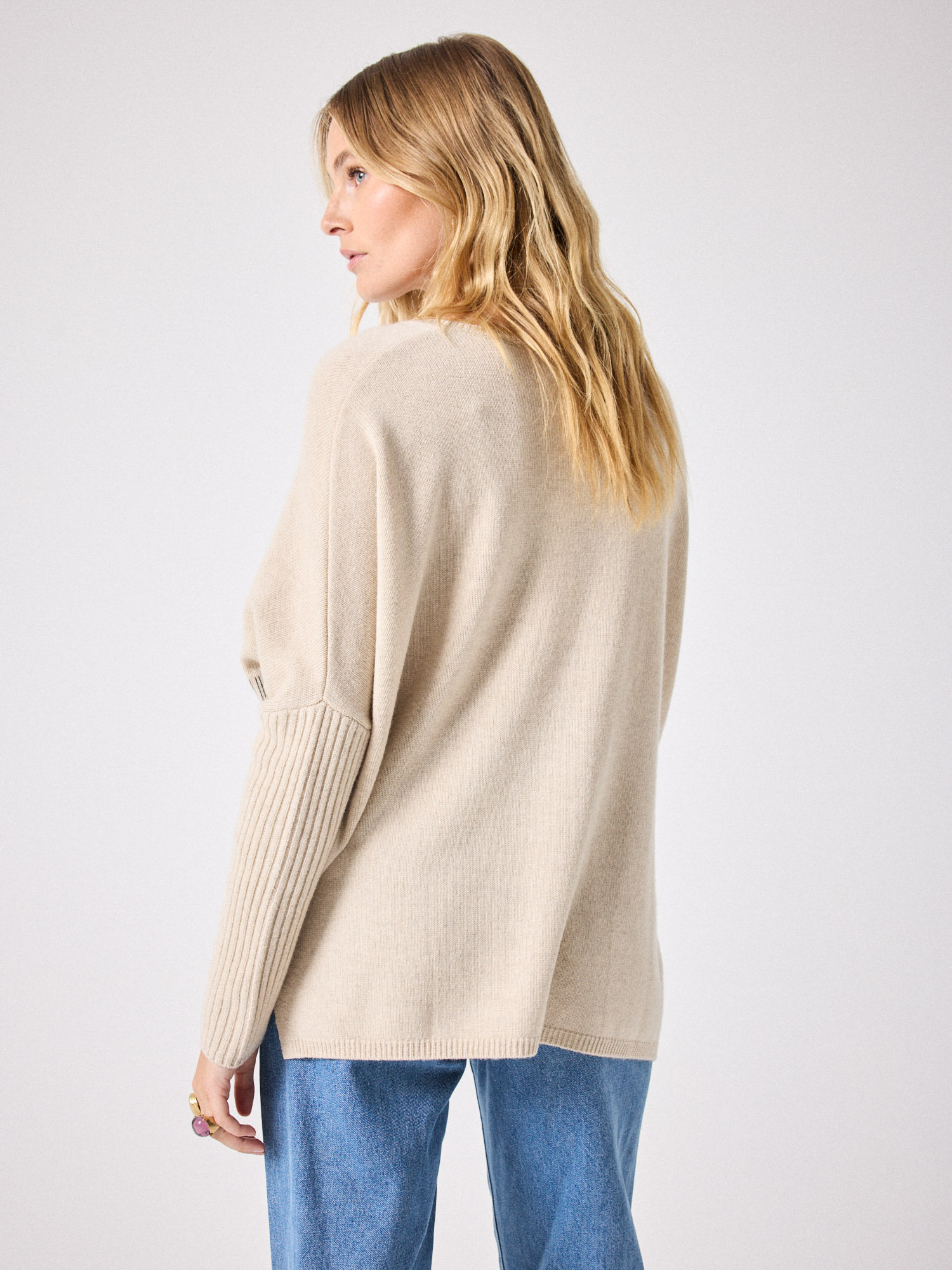 Pull en cachemire Belinda BEIGE