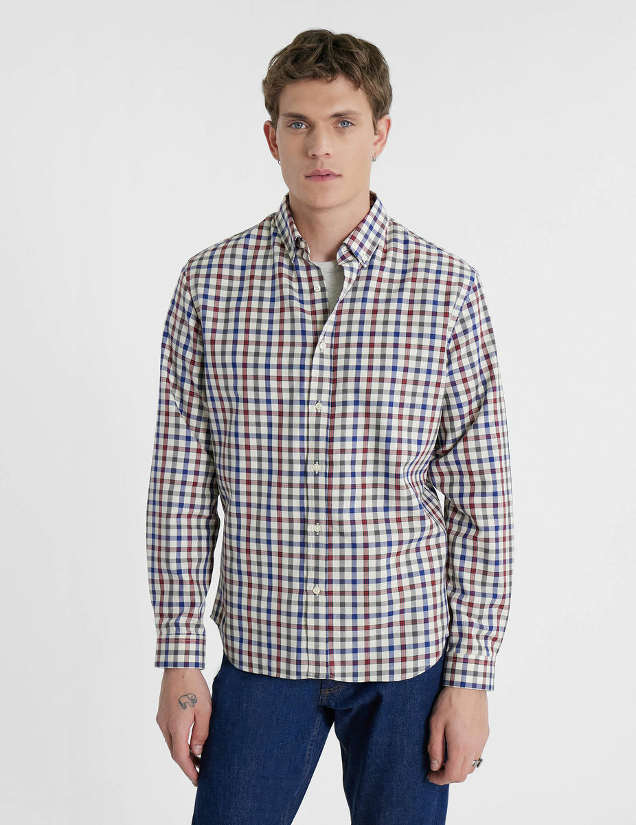 Chemise Gaspard à carreaux