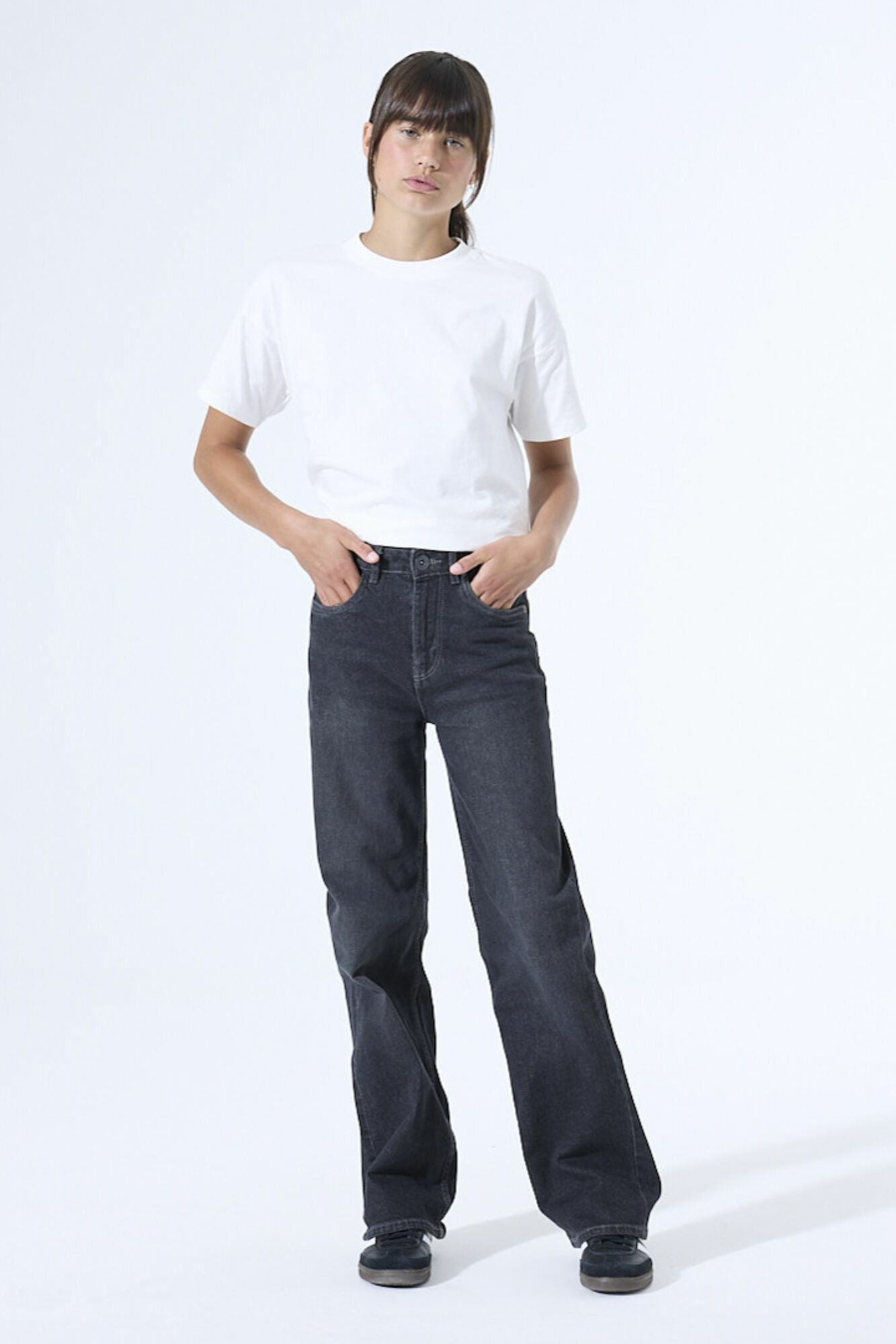 Girls Jeans Ilvy Straight fit Gray