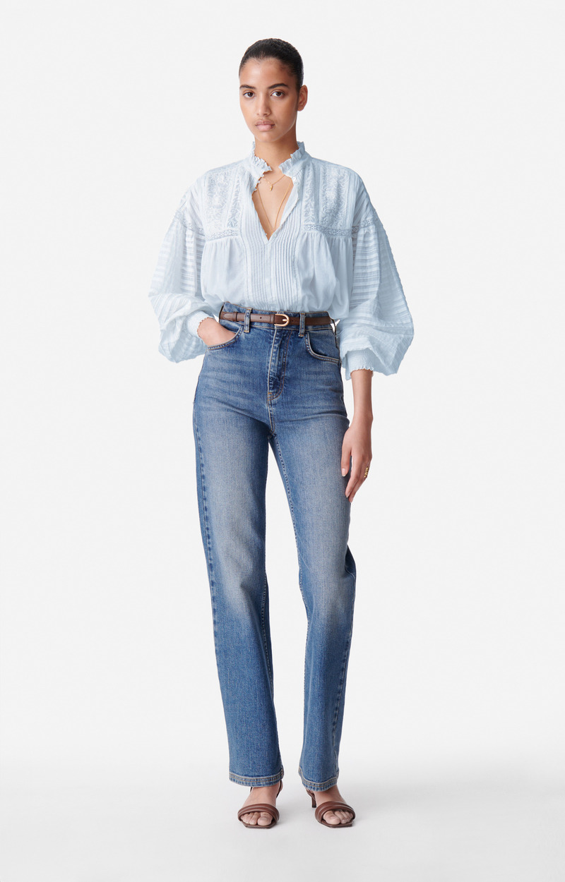 Blouse Dahlia En Coton et Viscose