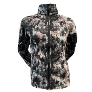 Sawyer Rapids Printed Full Zip Fleece Noir