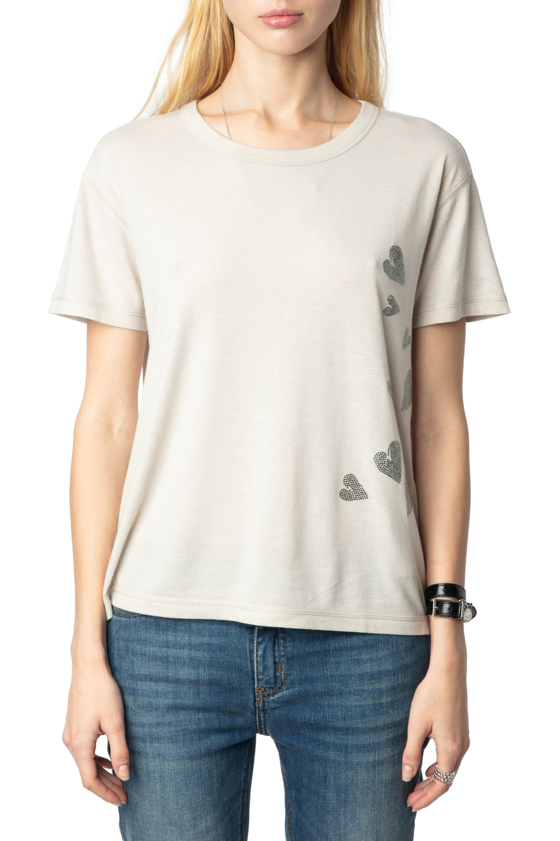 MARTA PCL RAIN STRASS HEART