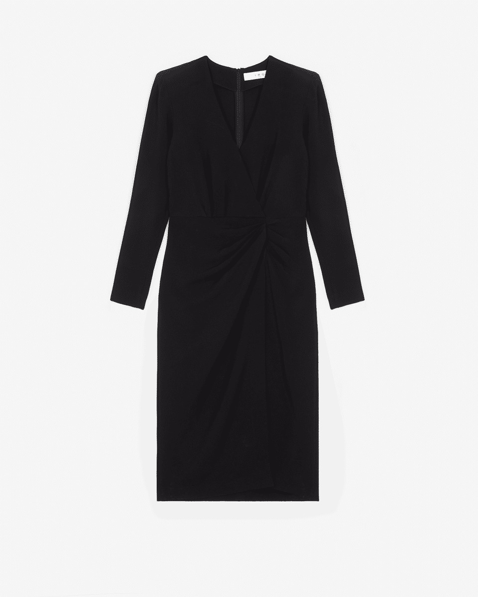 Robe Col V À Épaulettes Nefa