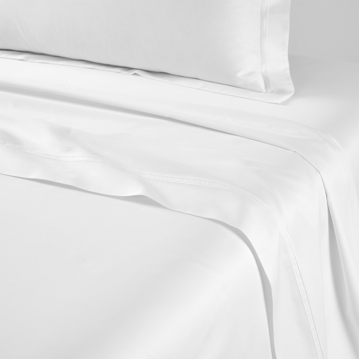 Yves Delorme - Drap plat en satin , Triomphe