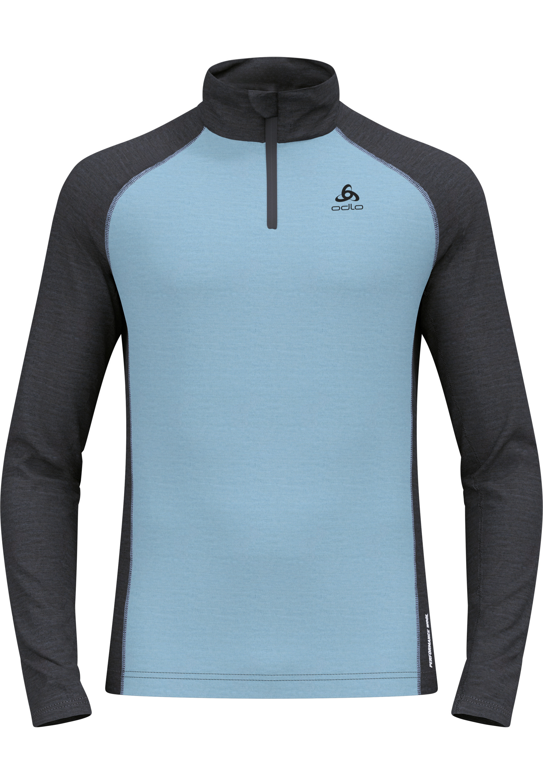 Haut technique col 1/2 zip PERFORMANCE WOOL 150 pour homme