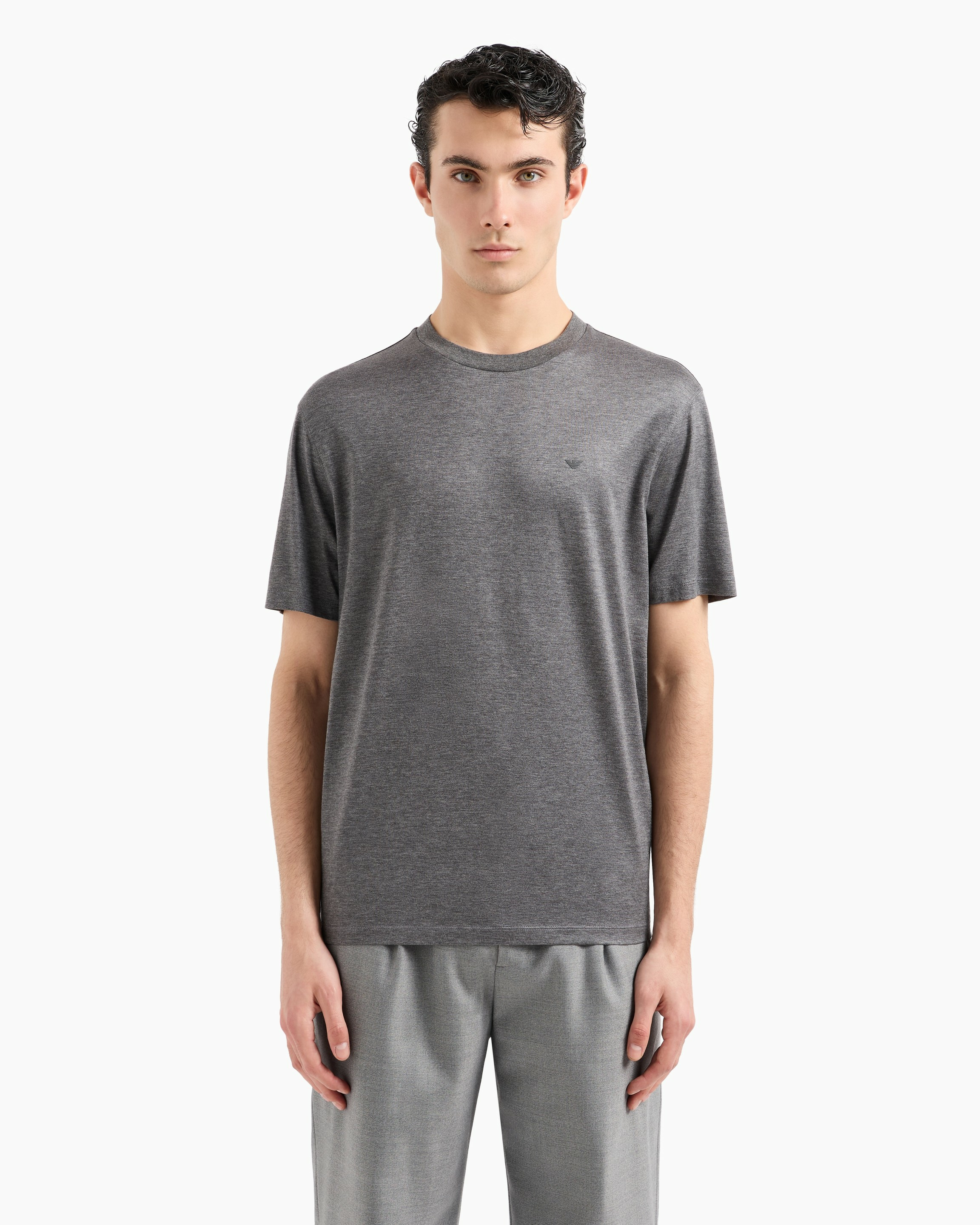 T-shirt - gris foncé mélange