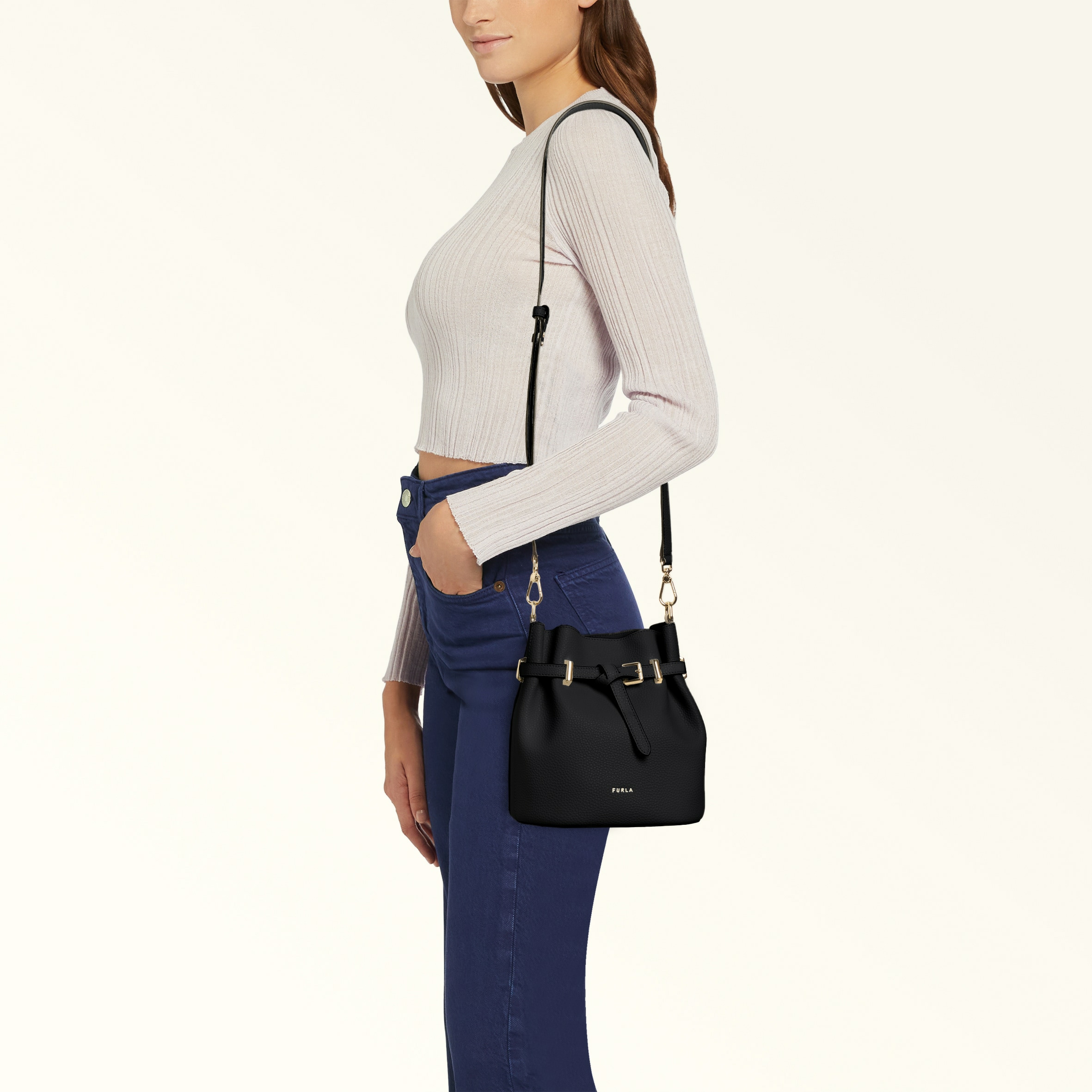 AURA MINI DRAWSTRING - VITELLO KERIA