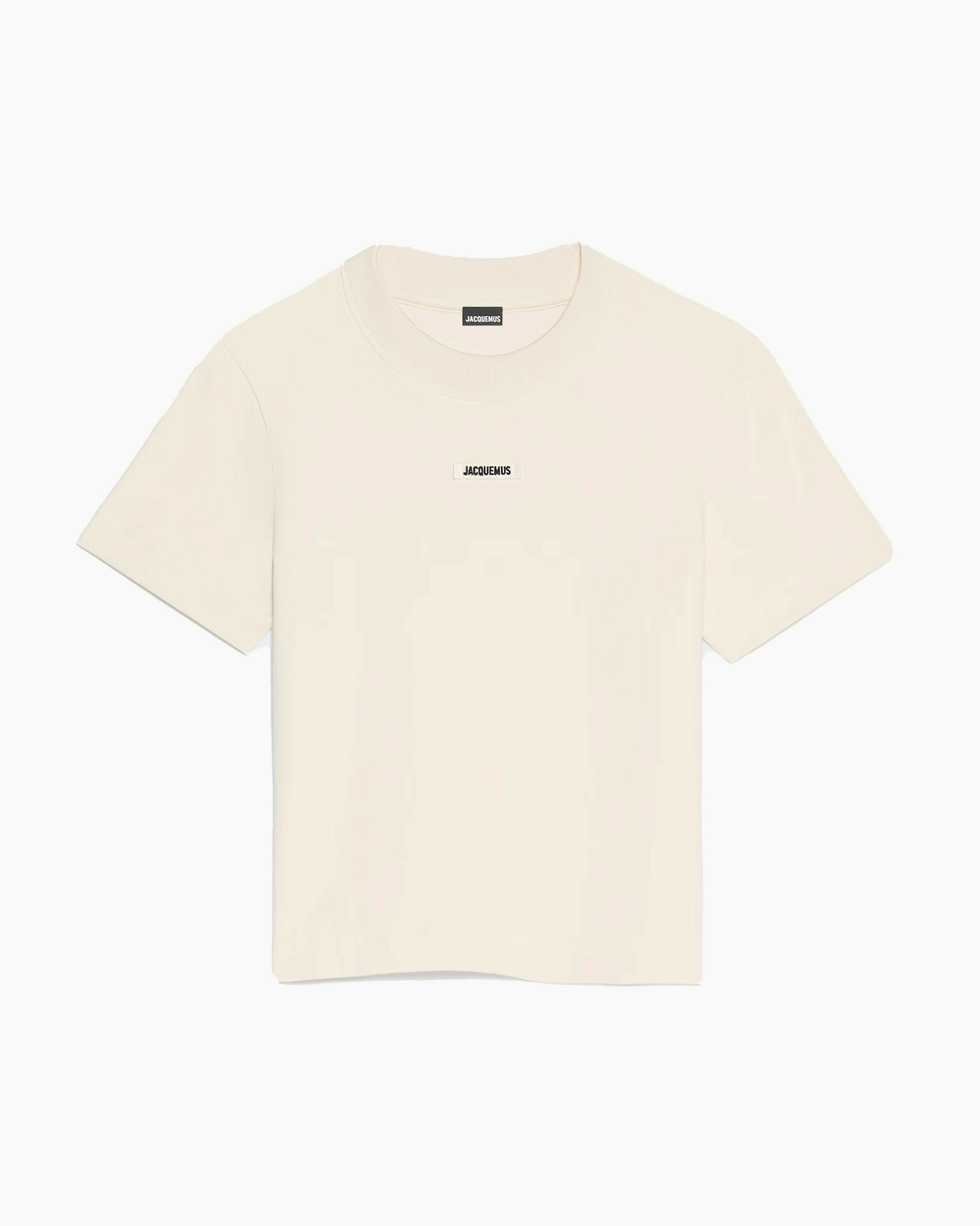 Jacquemus T-shirt Femme Gros Grain Beige