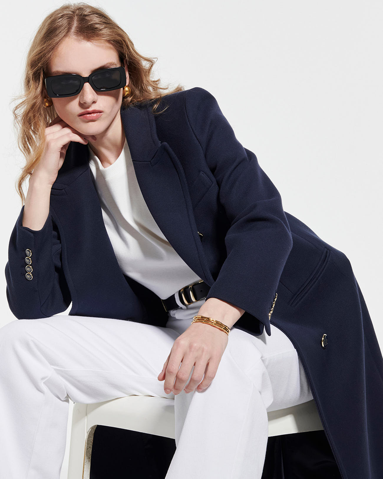 Manteau Marco Nocturne en Coton