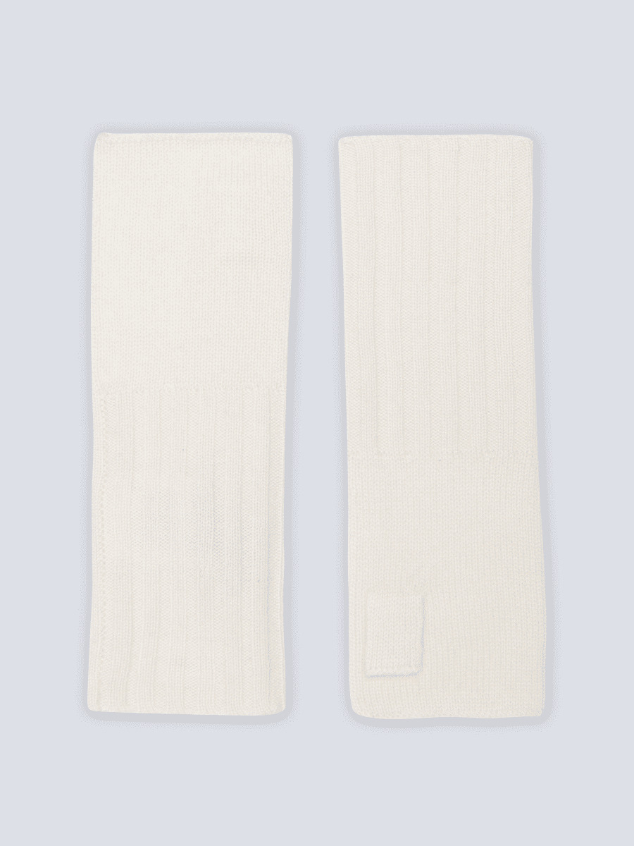 Mitaines cachemire Alexine ECRU