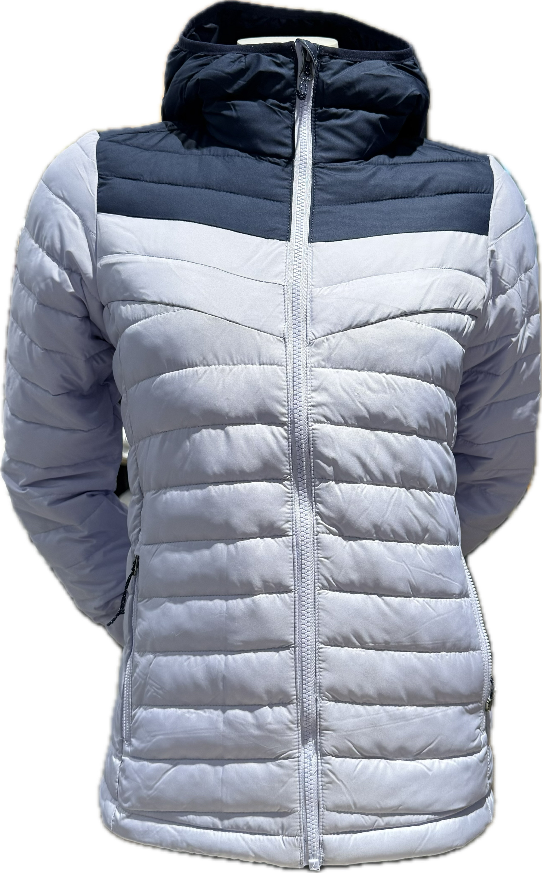 White Out fs 1.0 Hooded jacket  Violet