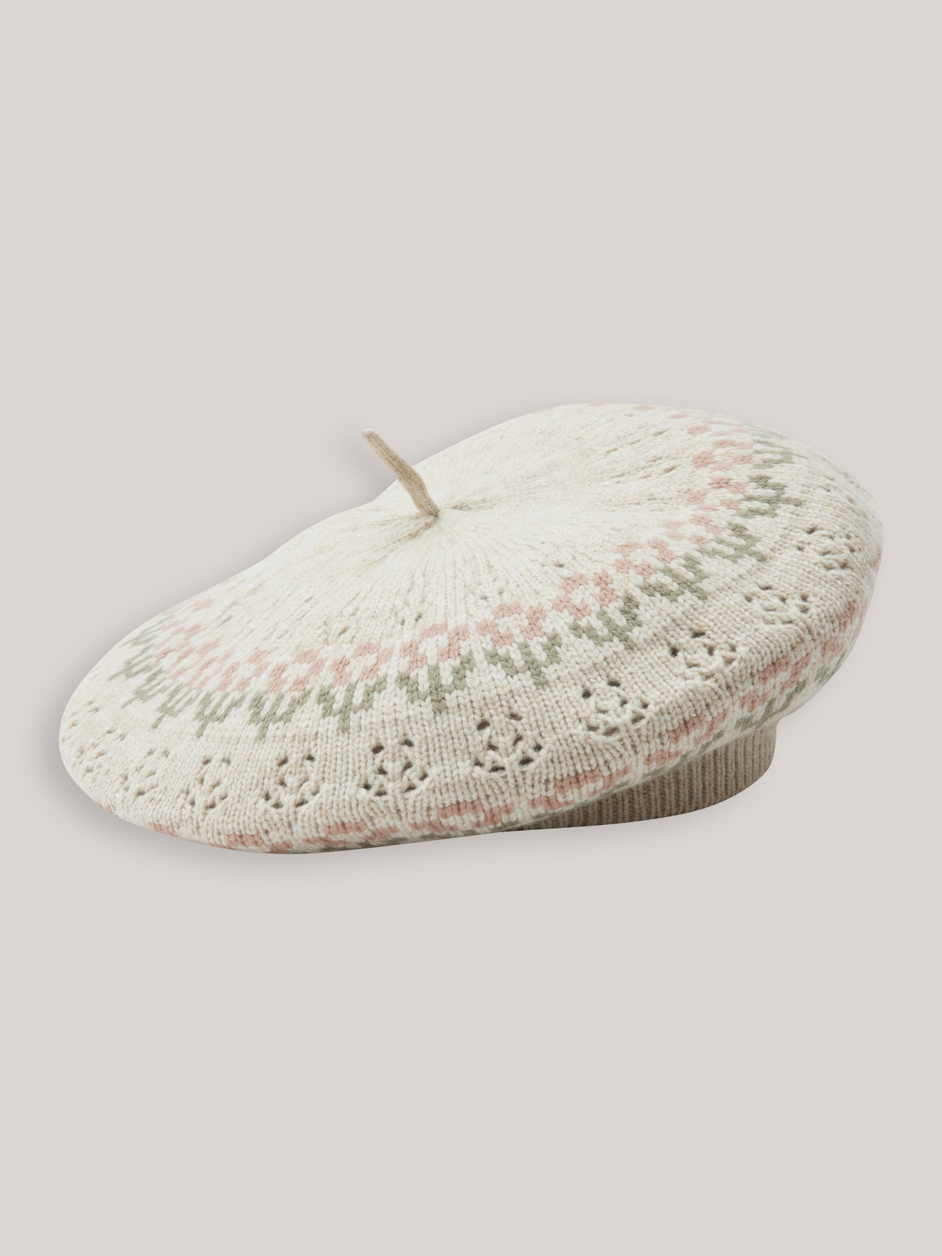 BERET JACQUARD