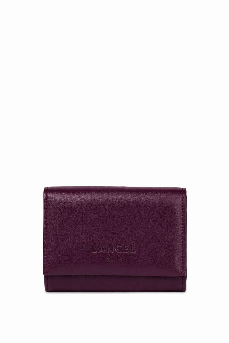 Billie de Lancel - Portefeuille Compact - Cassis