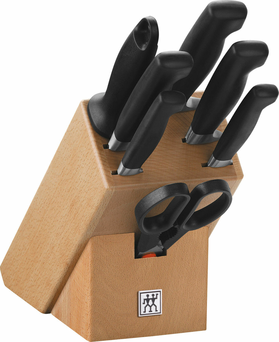 8-pcs, Bloc de couteaux, Nature