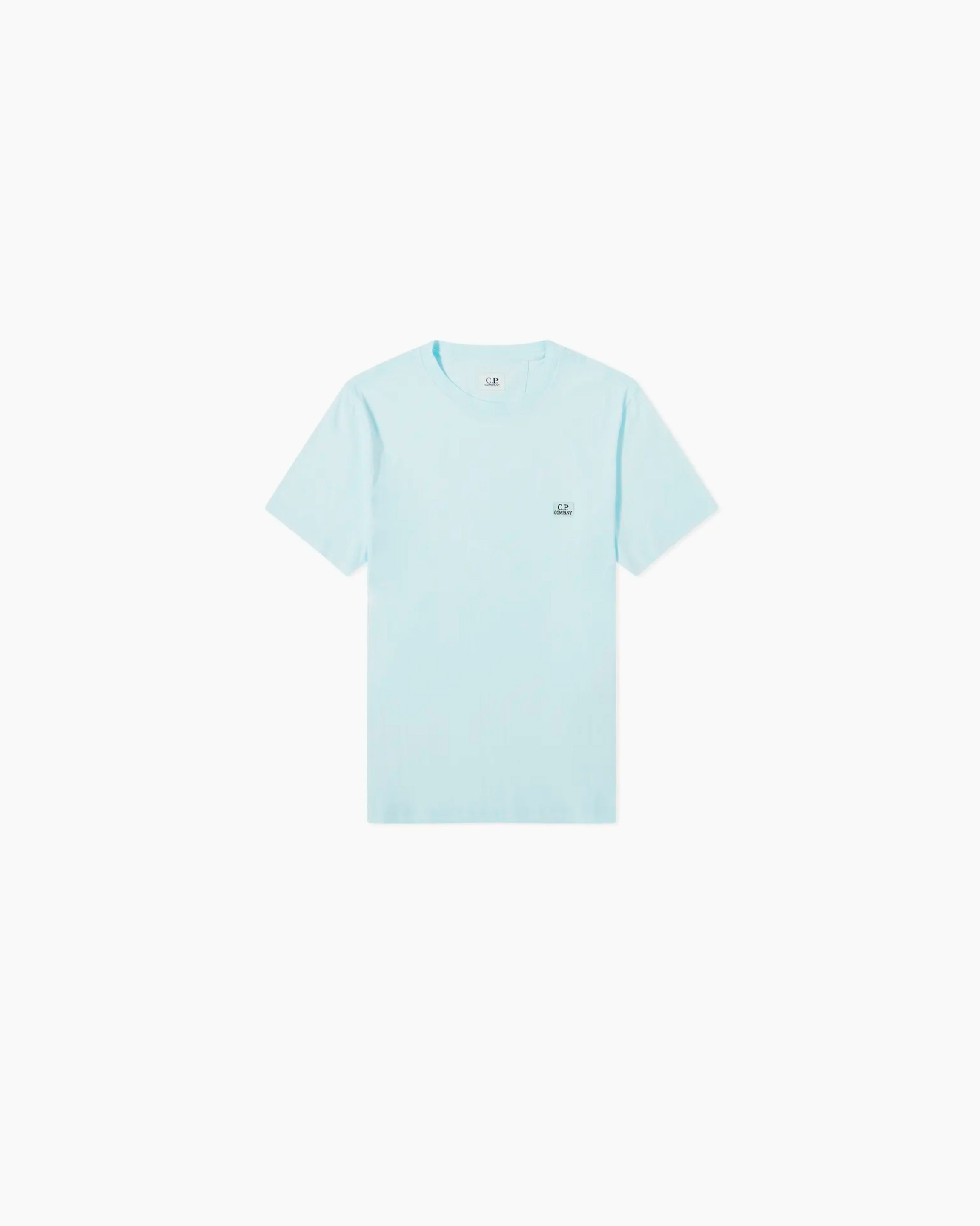 CP Company T-Shirt Resist Dyed Bleu Clair