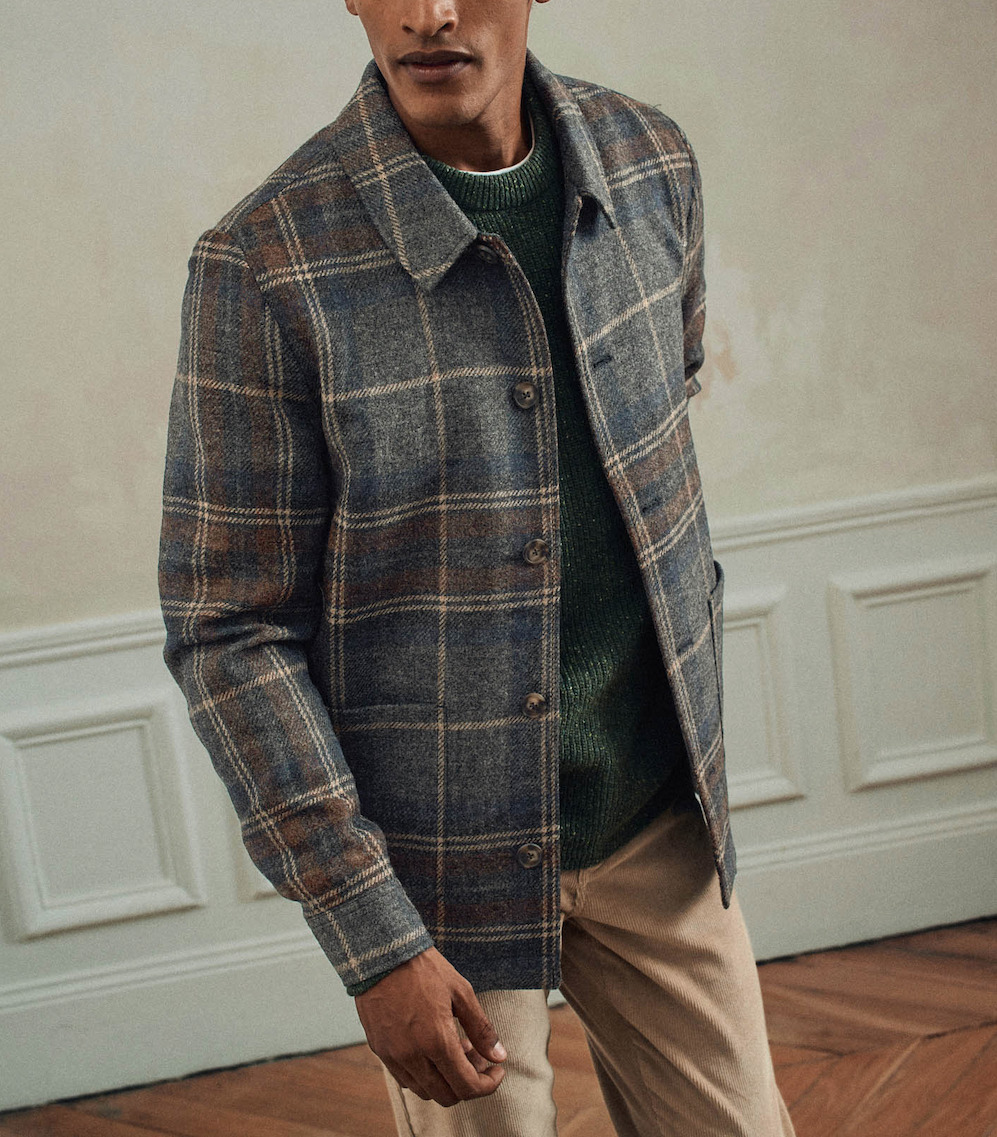 Blouson Mathew Grey/Rouille