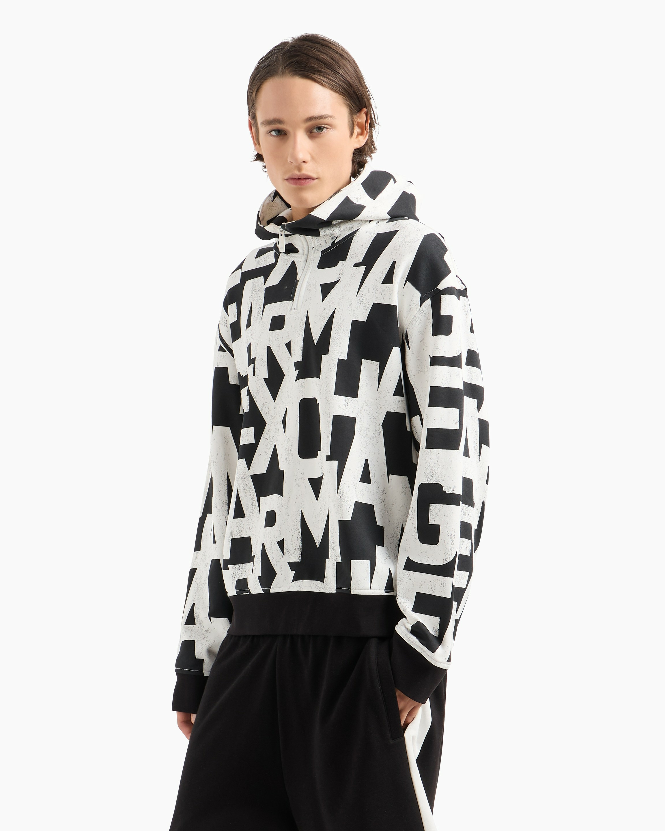 Sweat-shirt - logo ao noir