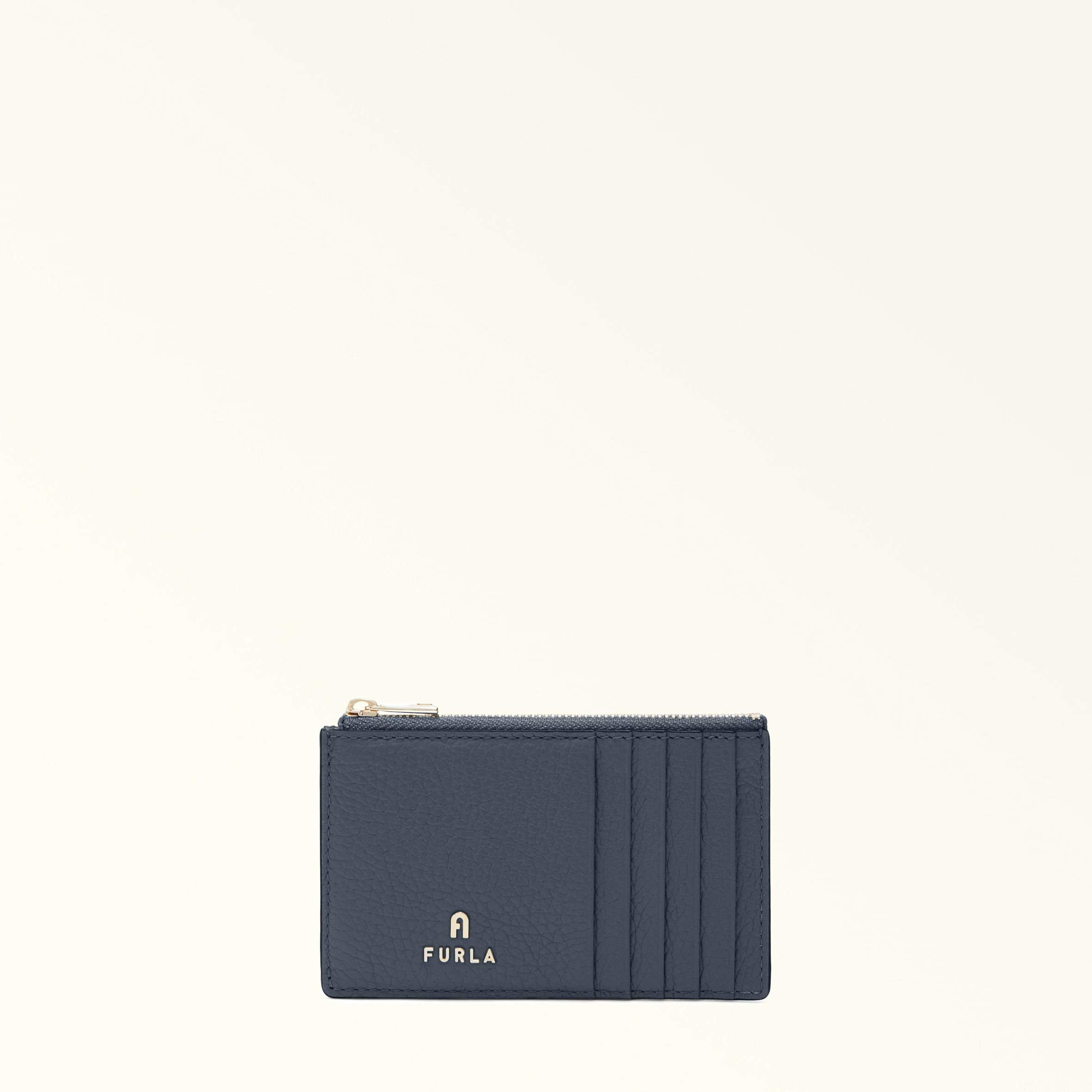 FURLA CAMELIA M ZIPPED CARD CASE - VITELLO ST.ERACLE