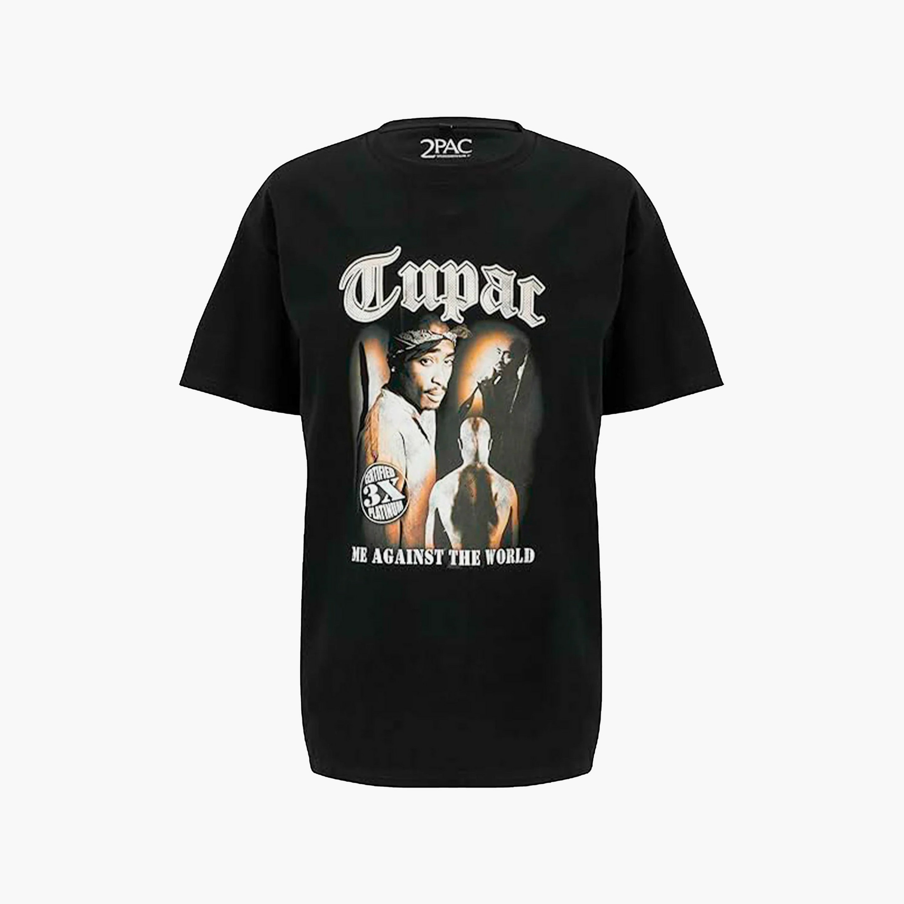 T-Shirt Tupac MATW Sepia Noir
