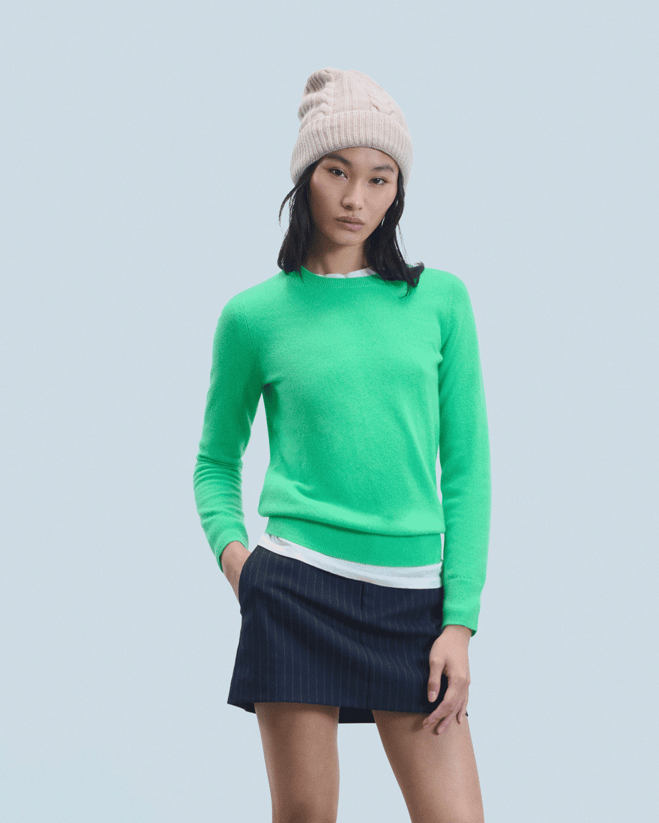 Pull Col Rond Basique