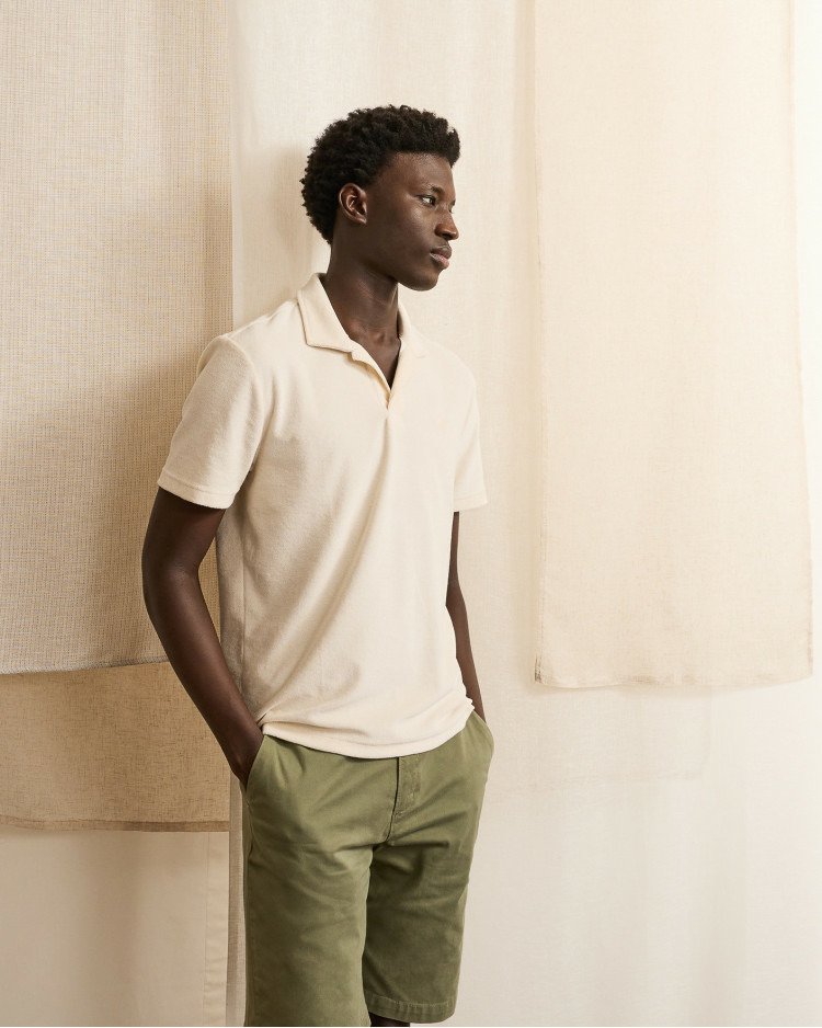 Polo écru