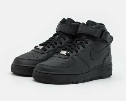 Nike Air Force Black Mid