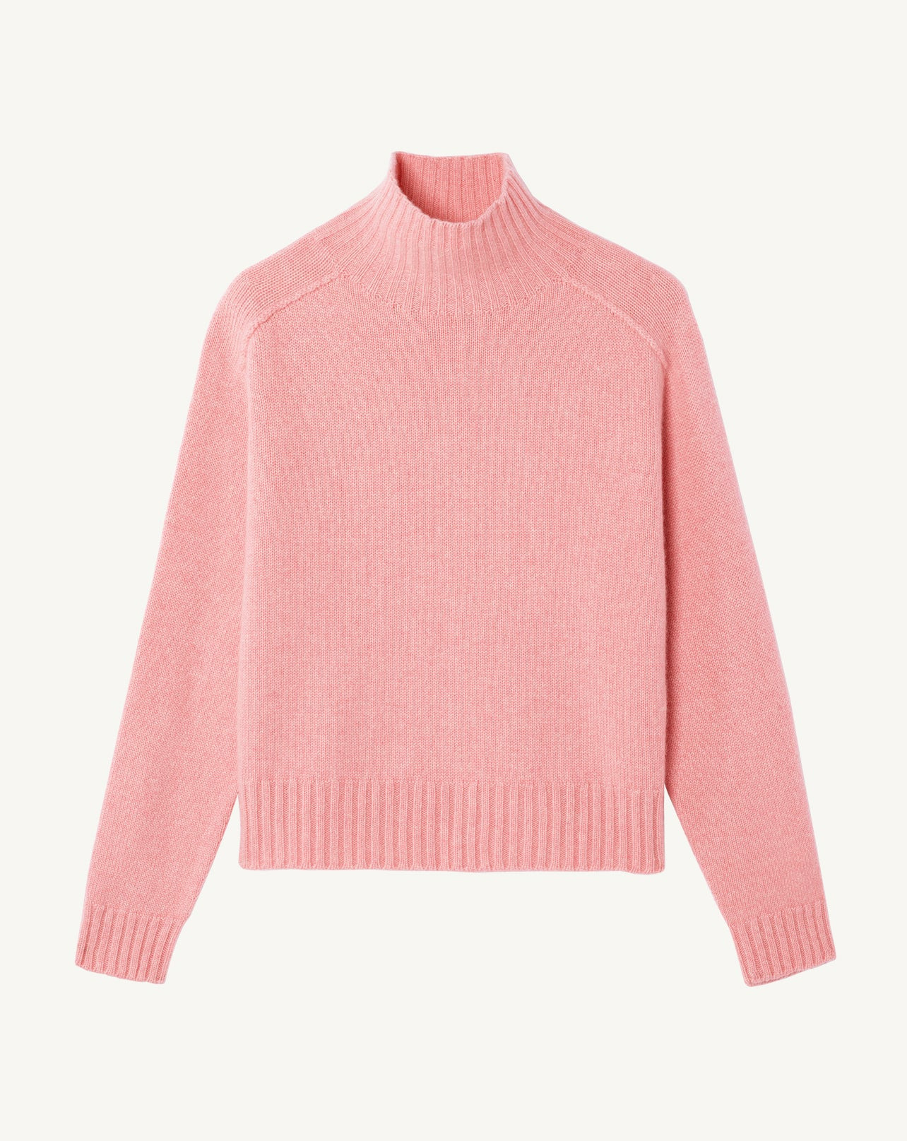 Col montant manches marteau - Femme - ROSE RETRO