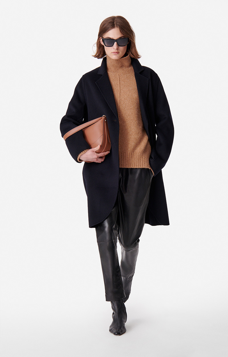 Manteau Devda En Laine Mélangée