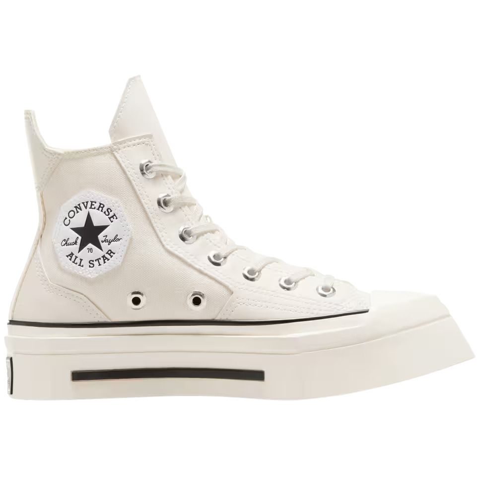 Chuck 70 De Luxe Squared Hi Egret/Black