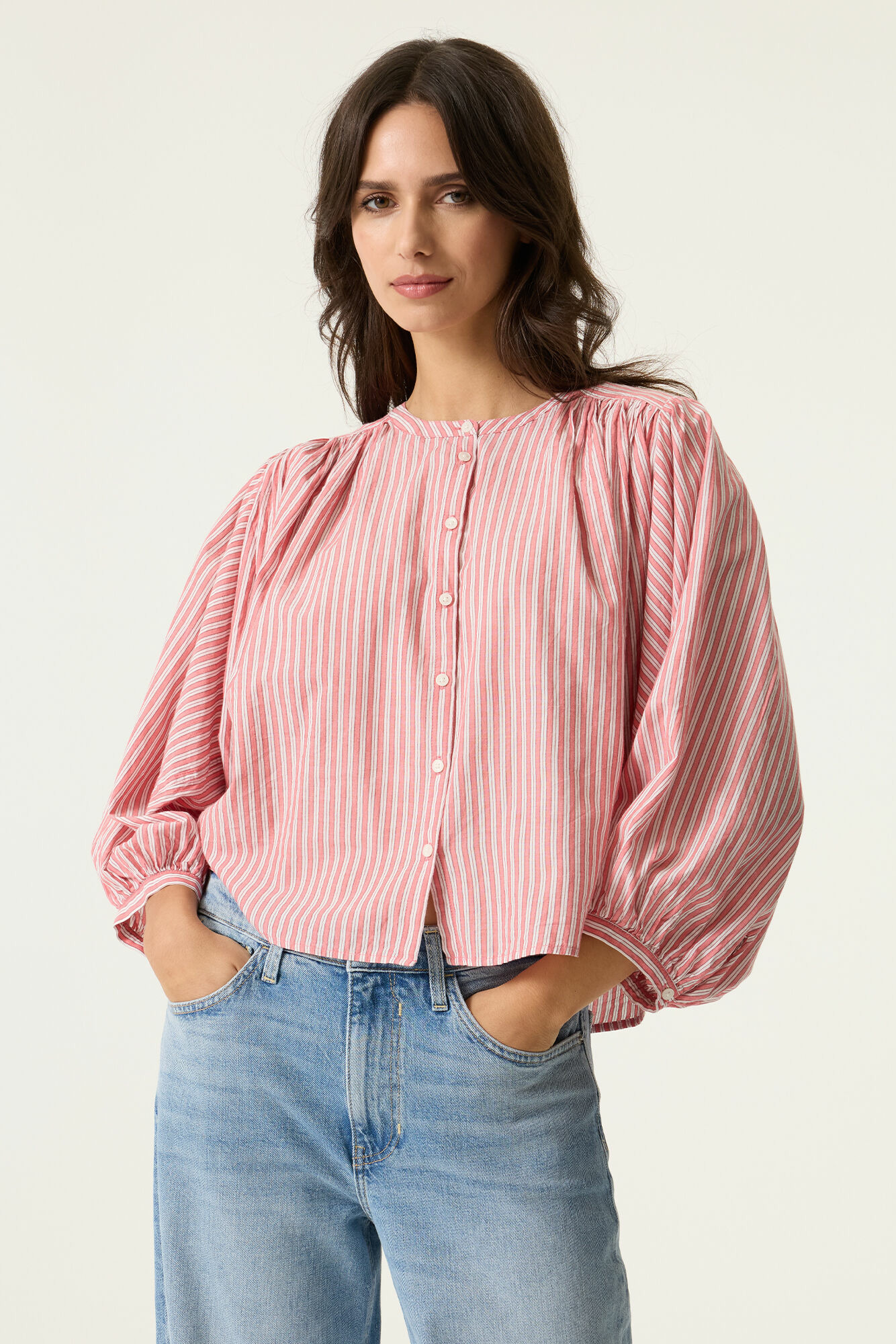 Women Shirt Pink
