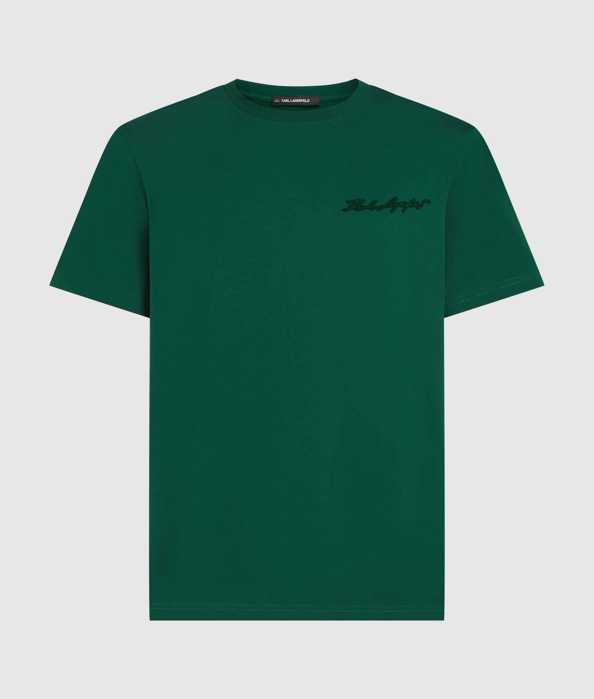 SGNTR FLOCK PRINT T-SHIRT